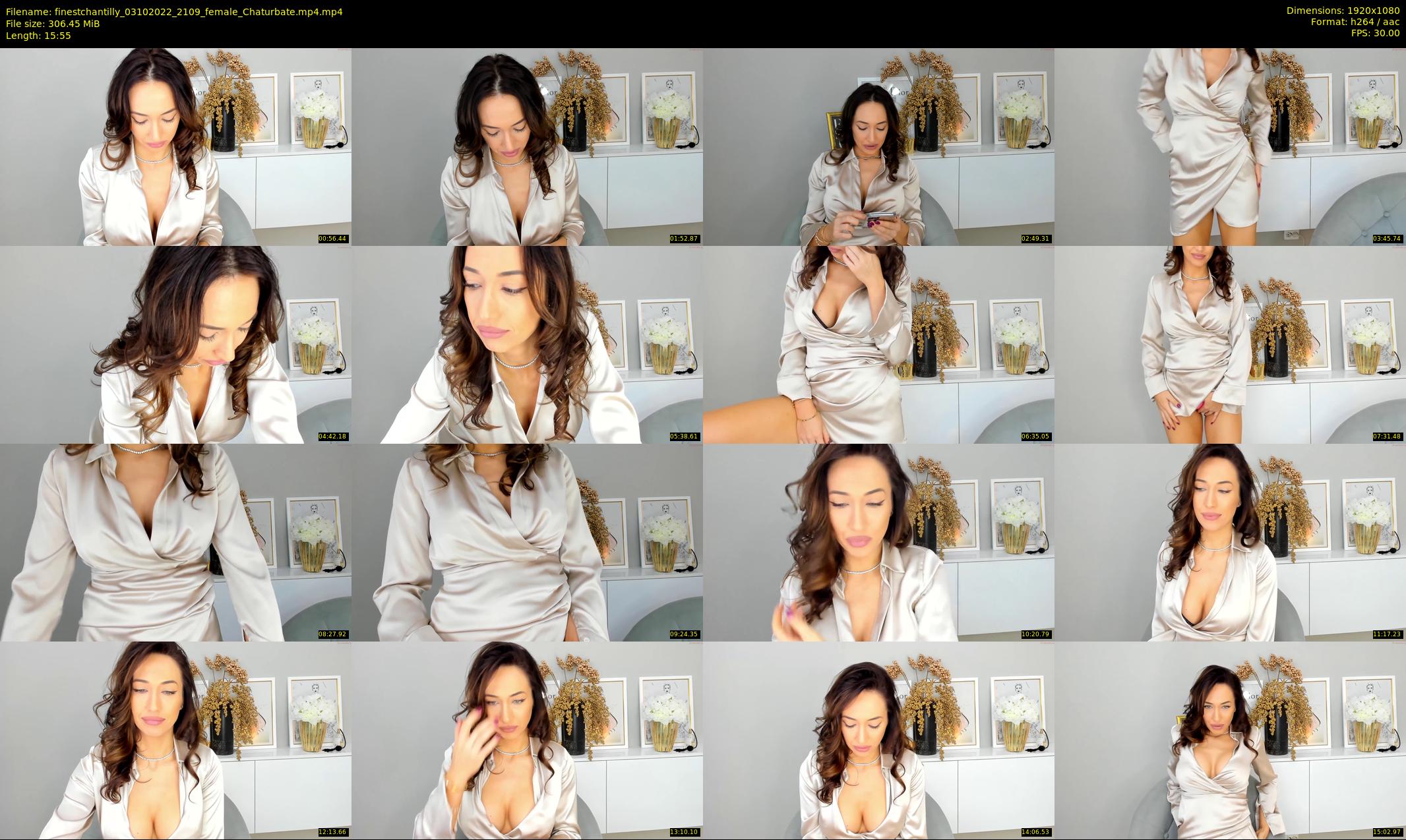 finestchantilly — 16 minute Chaturbate female cam show recording, 1080p, Oct 3, 2022