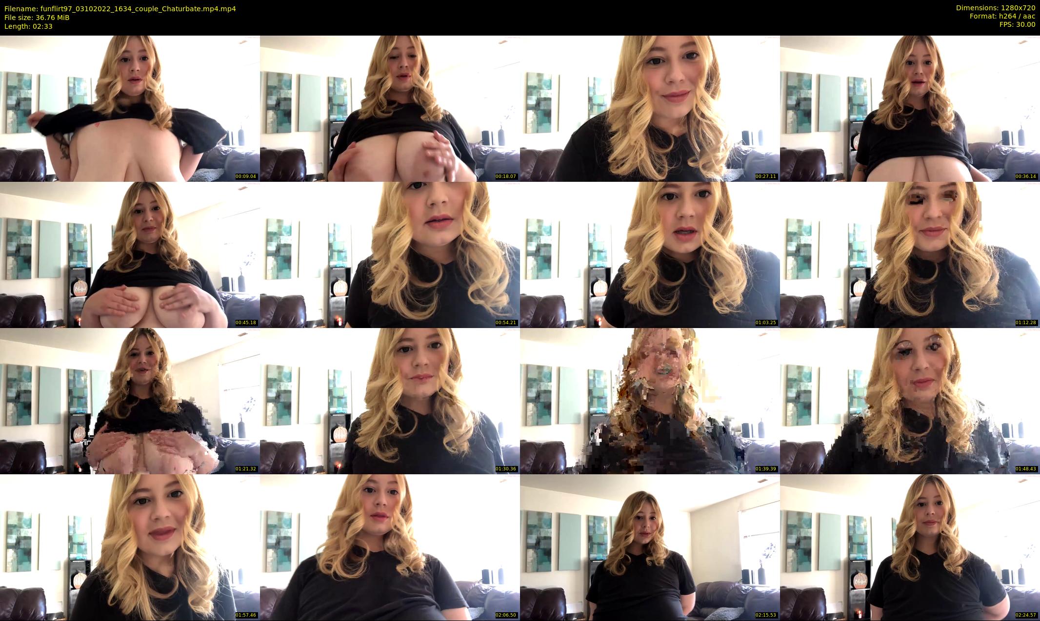 funflirt97 — 3 minute Chaturbate female cam show recording, 720p, Oct 3, 2022