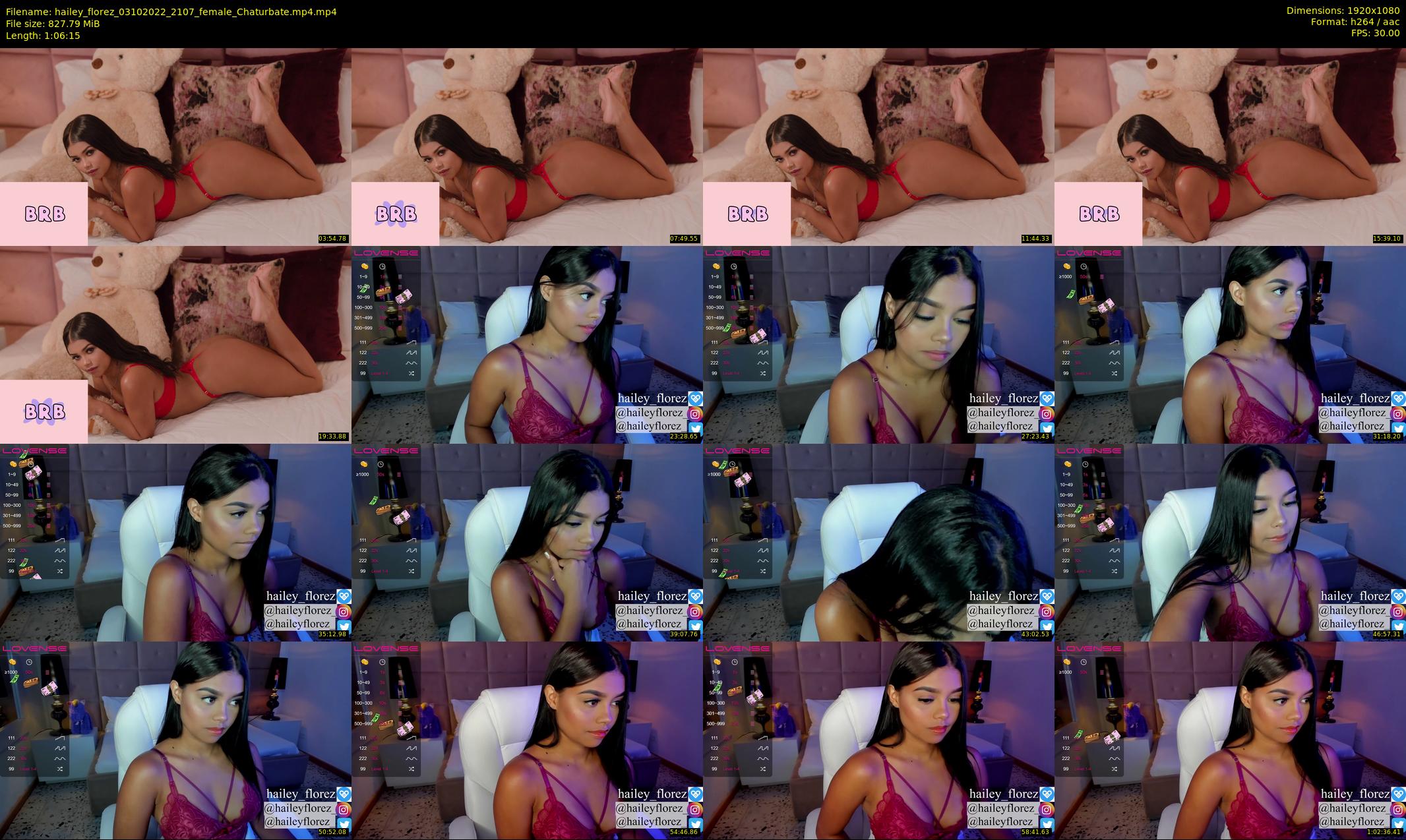 hailey_florez — 67 minute Chaturbate female cam show recording, 1080p, Oct 3, 2022