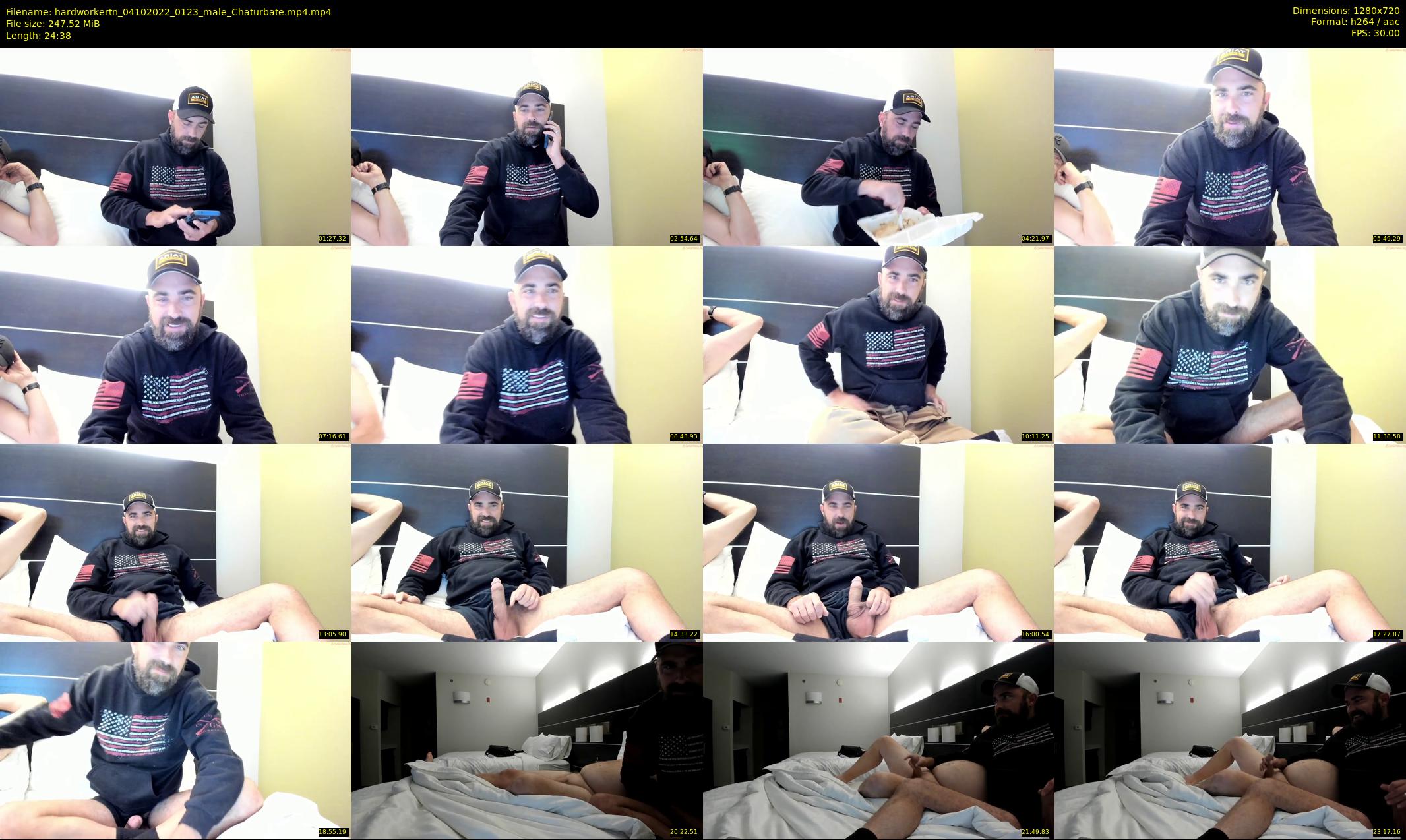 hardworkertn — 25 minute Chaturbate male cam show recording, 720p, Oct 4, 2022