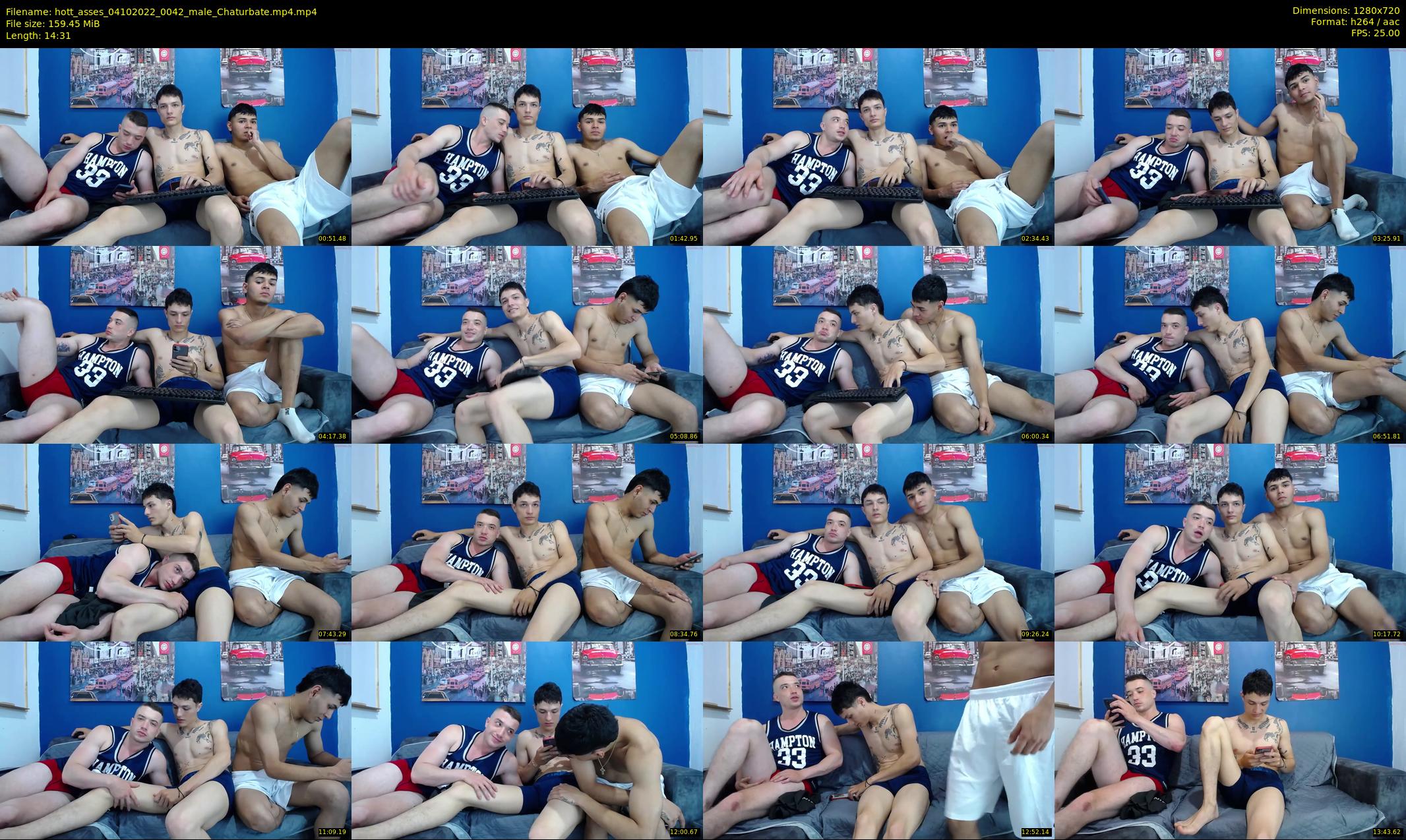 hott_asses — 15 minute Chaturbate male cam show recording, 720p, Oct 4, 2022