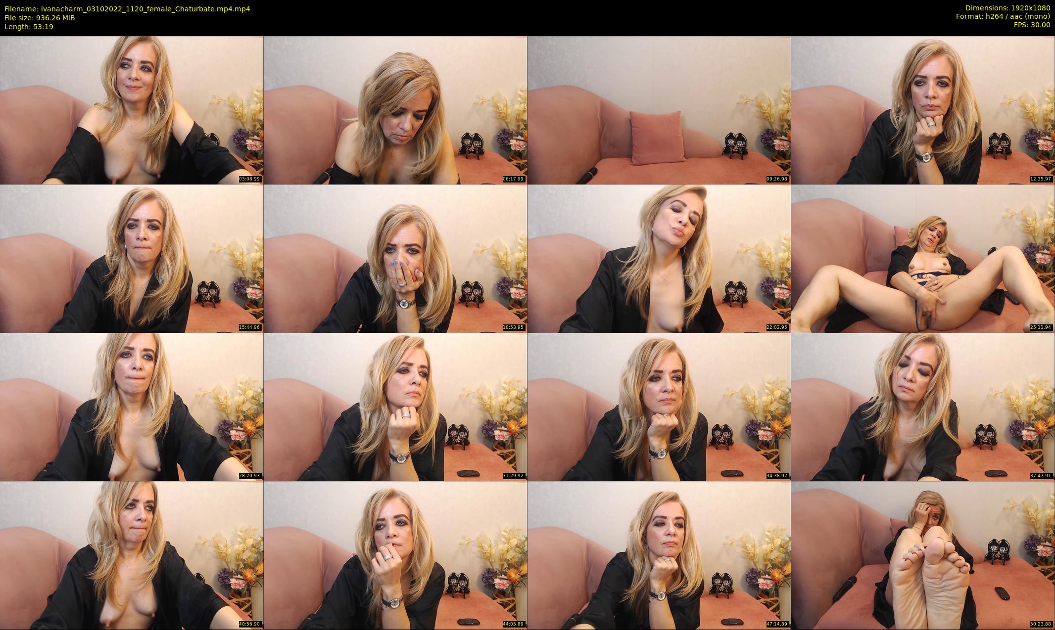 ivanacharm — 54 minute Chaturbate female cam show recording, 1080p, Oct 3, 2022