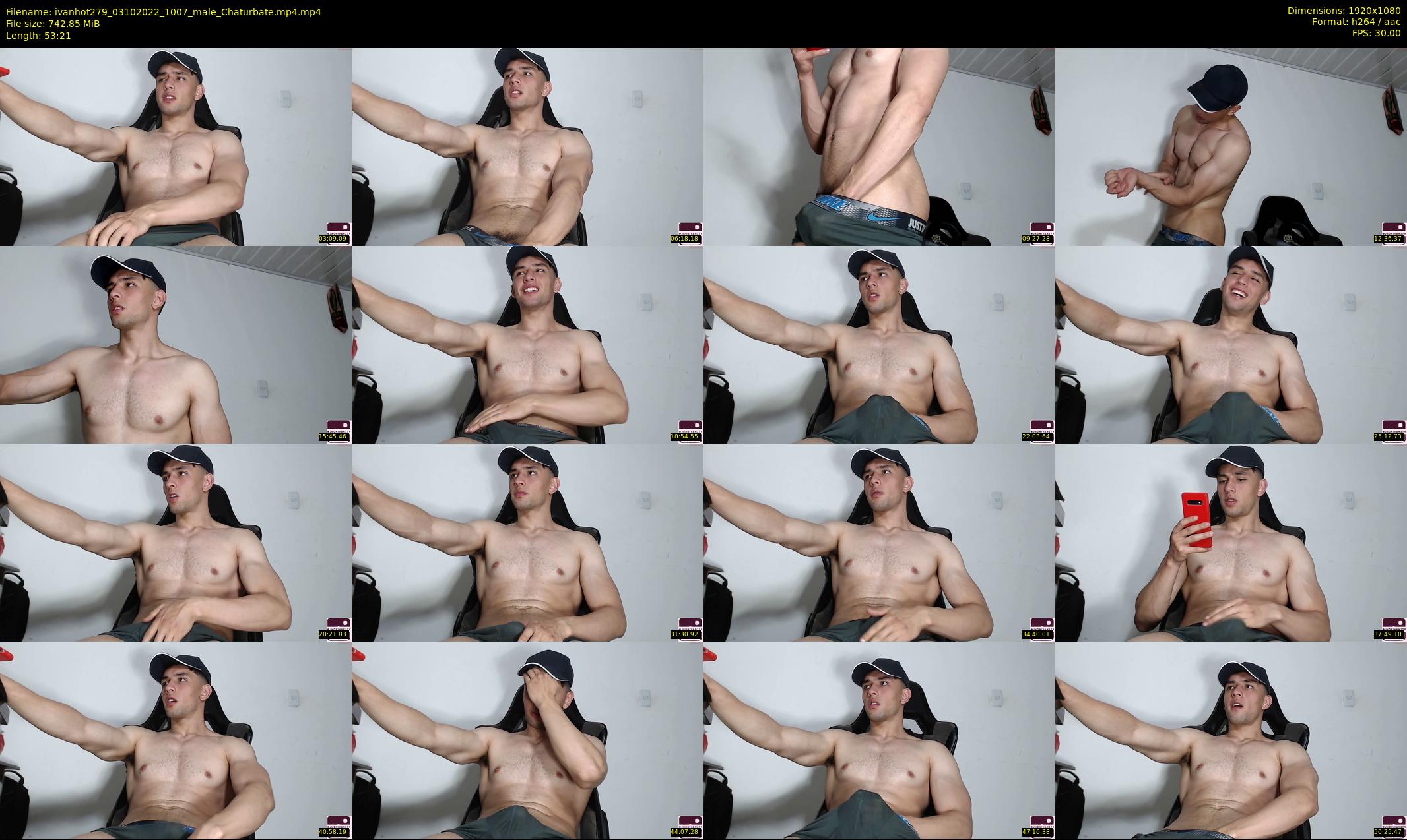 ivanhot279 — 54 minute Chaturbate male cam show recording, 1080p, Oct 3, 2022