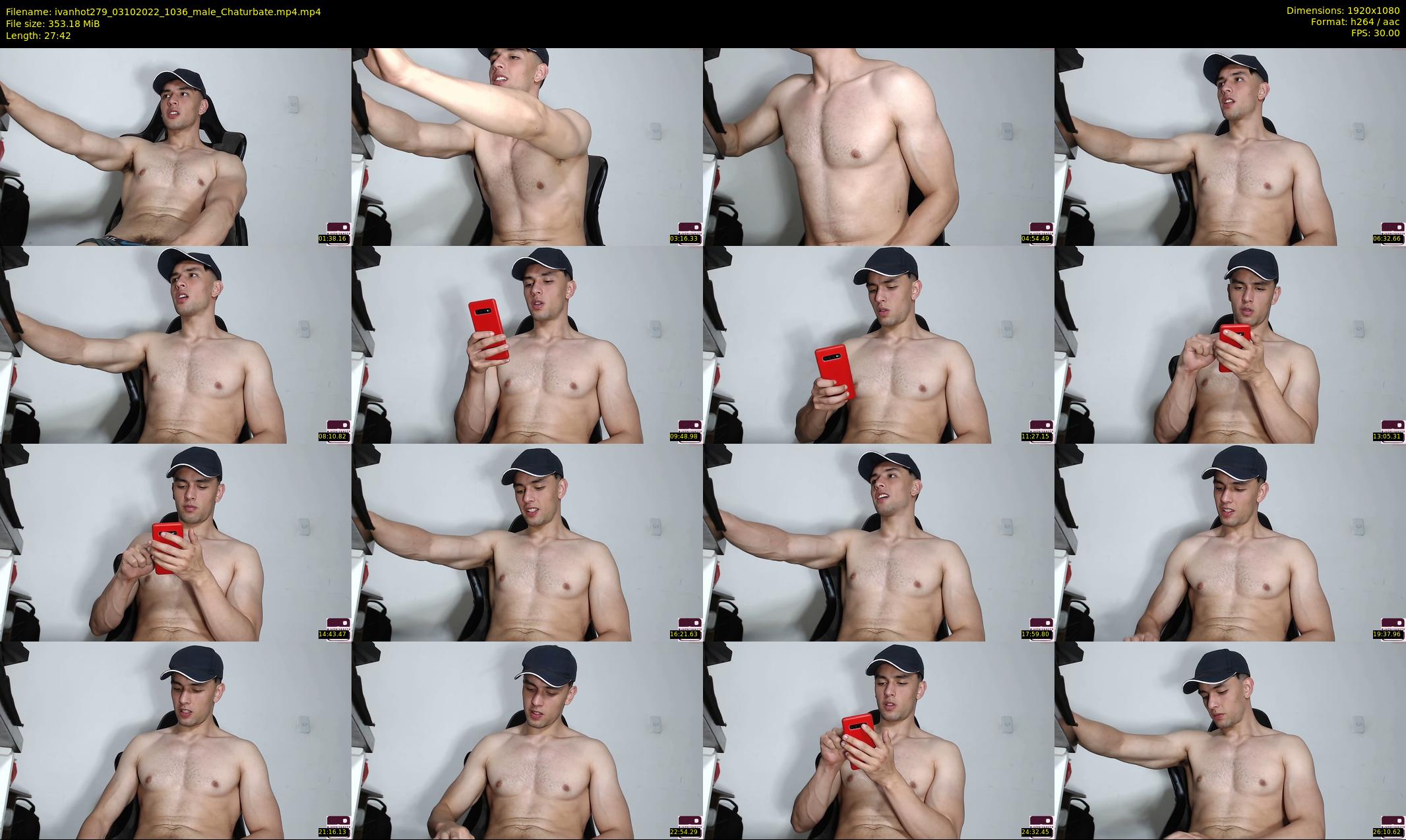ivanhot279 — 28 minute Chaturbate male cam show recording, 1080p, Oct 3, 2022