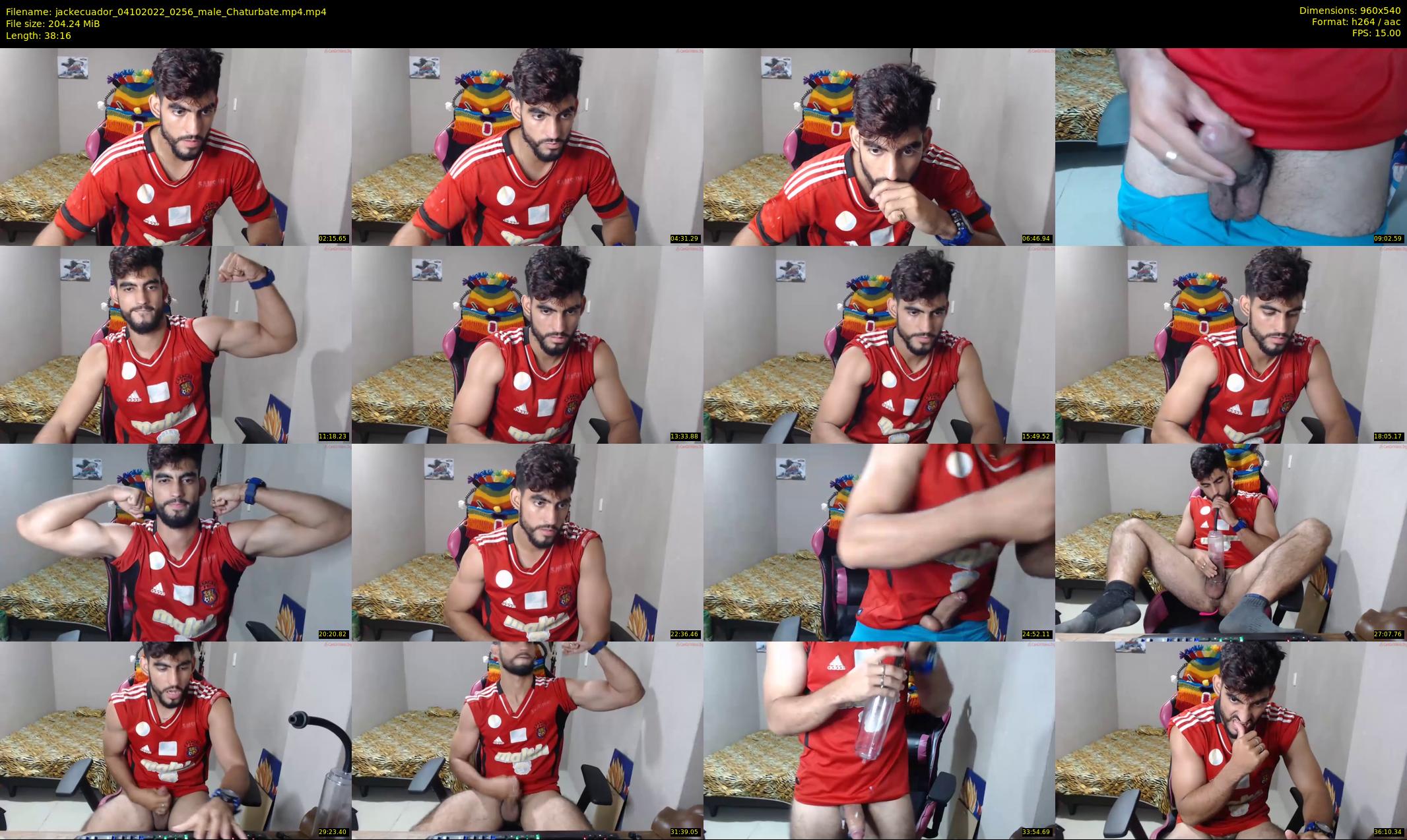 jackecuador — 39 minute Chaturbate male cam show recording, 480p, Oct 4, 2022