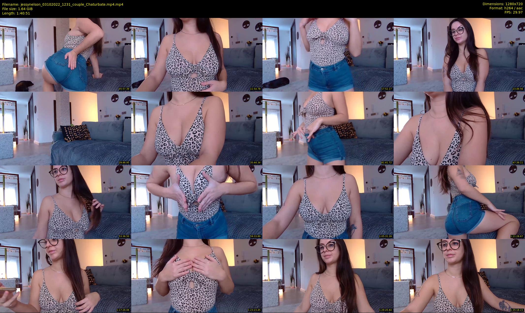 jessynelson — 101 minute Chaturbate female cam show recording, 720p, Oct 3, 2022