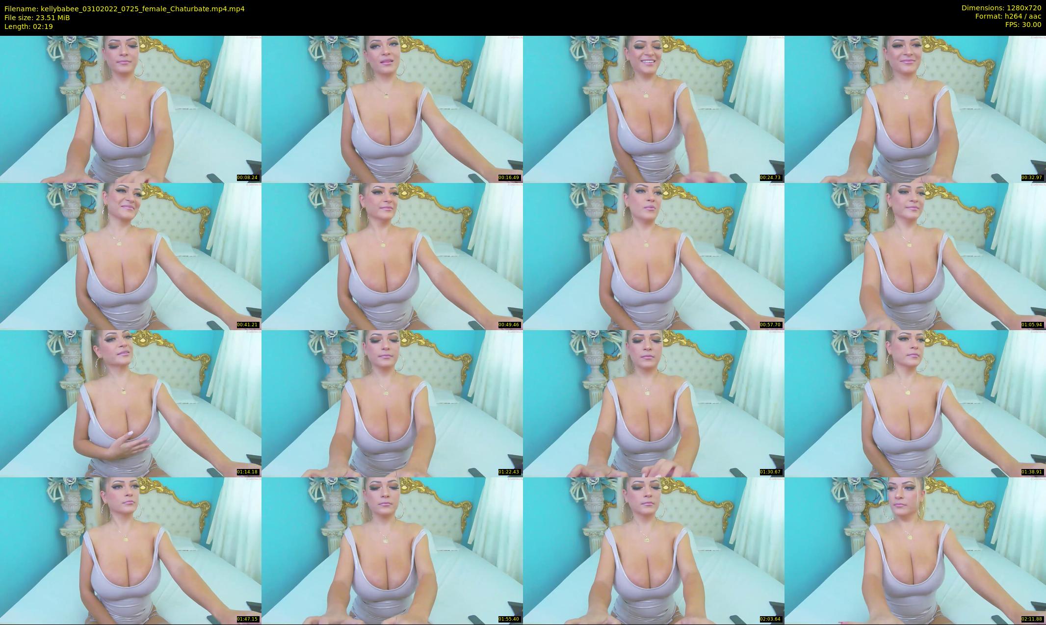 kellybabee — 3 minute Chaturbate female cam show recording, 720p, Oct 3, 2022