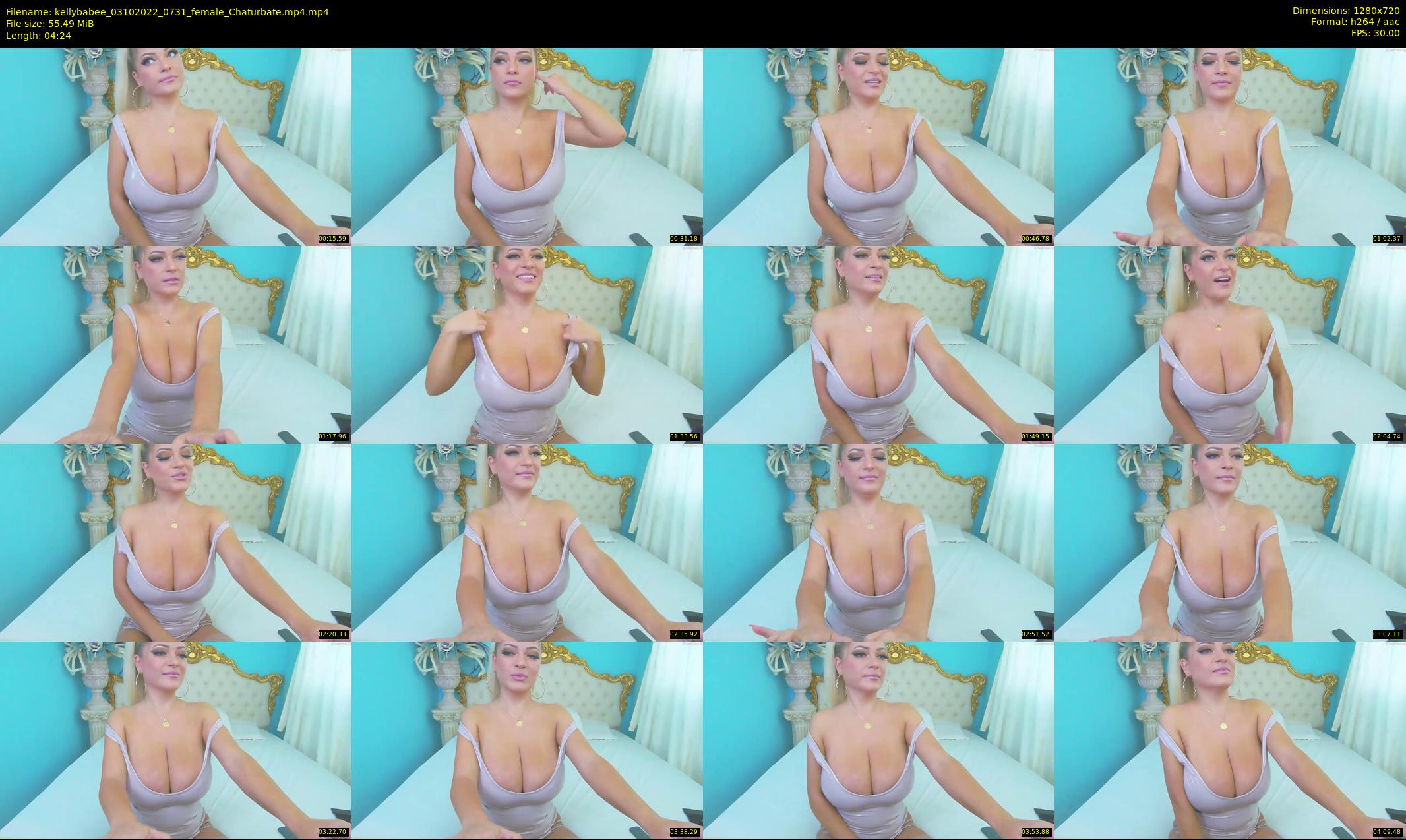 kellybabee — 5 minute Chaturbate female cam show recording, 720p, Oct 3, 2022