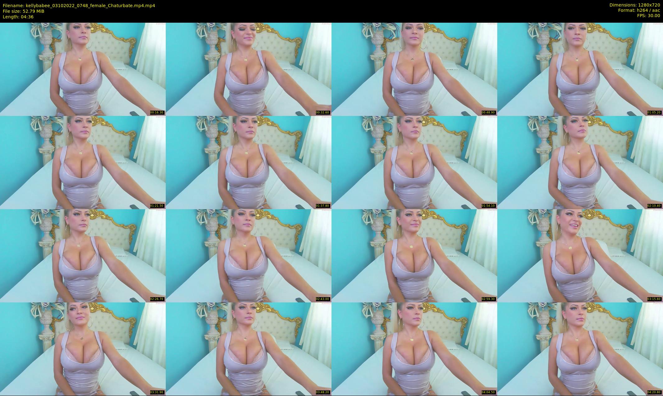 kellybabee — 5 minute Chaturbate female cam show recording, 720p, Oct 3, 2022