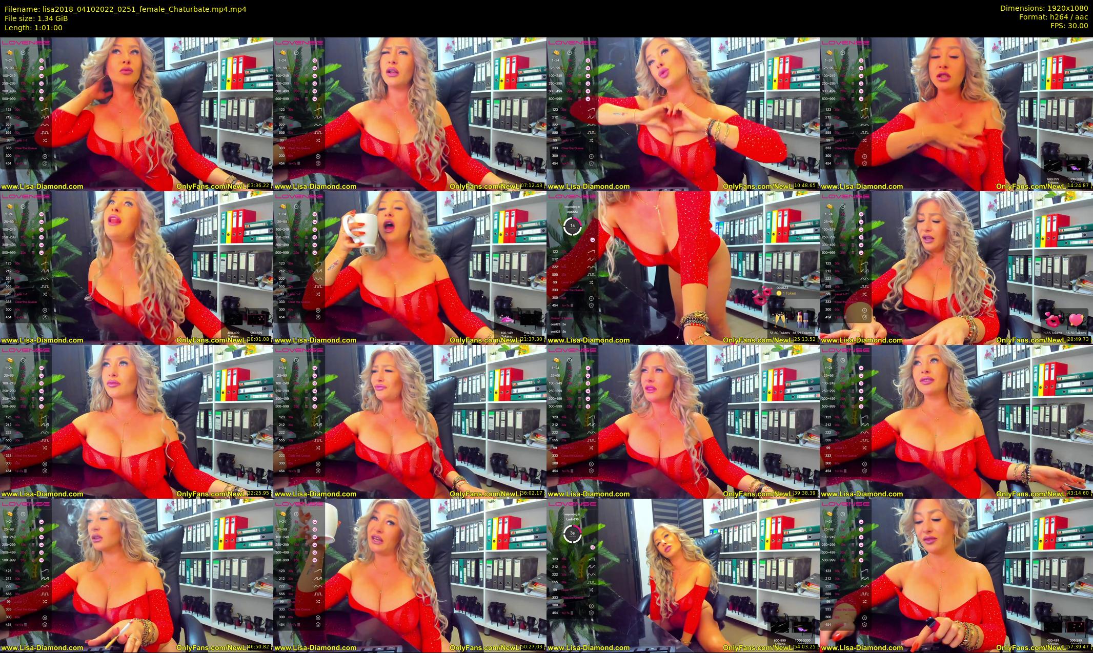 lisa2018 — 61 minute Chaturbate female cam show recording, 1080p, Oct 4, 2022