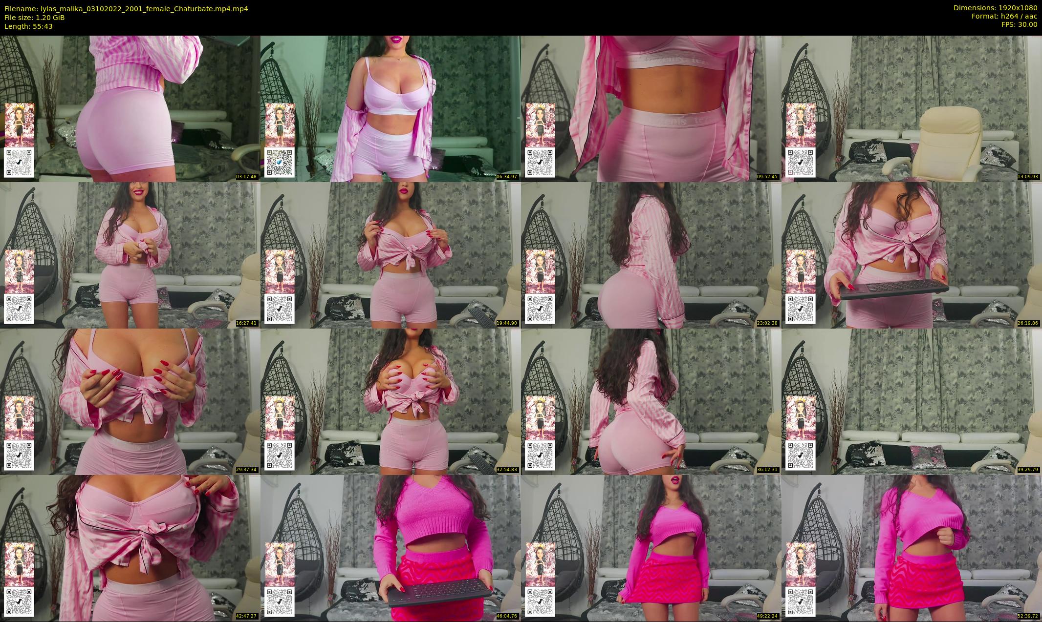 lylas_malika — 56 minute Chaturbate female cam show recording, 1080p, Oct 3, 2022
