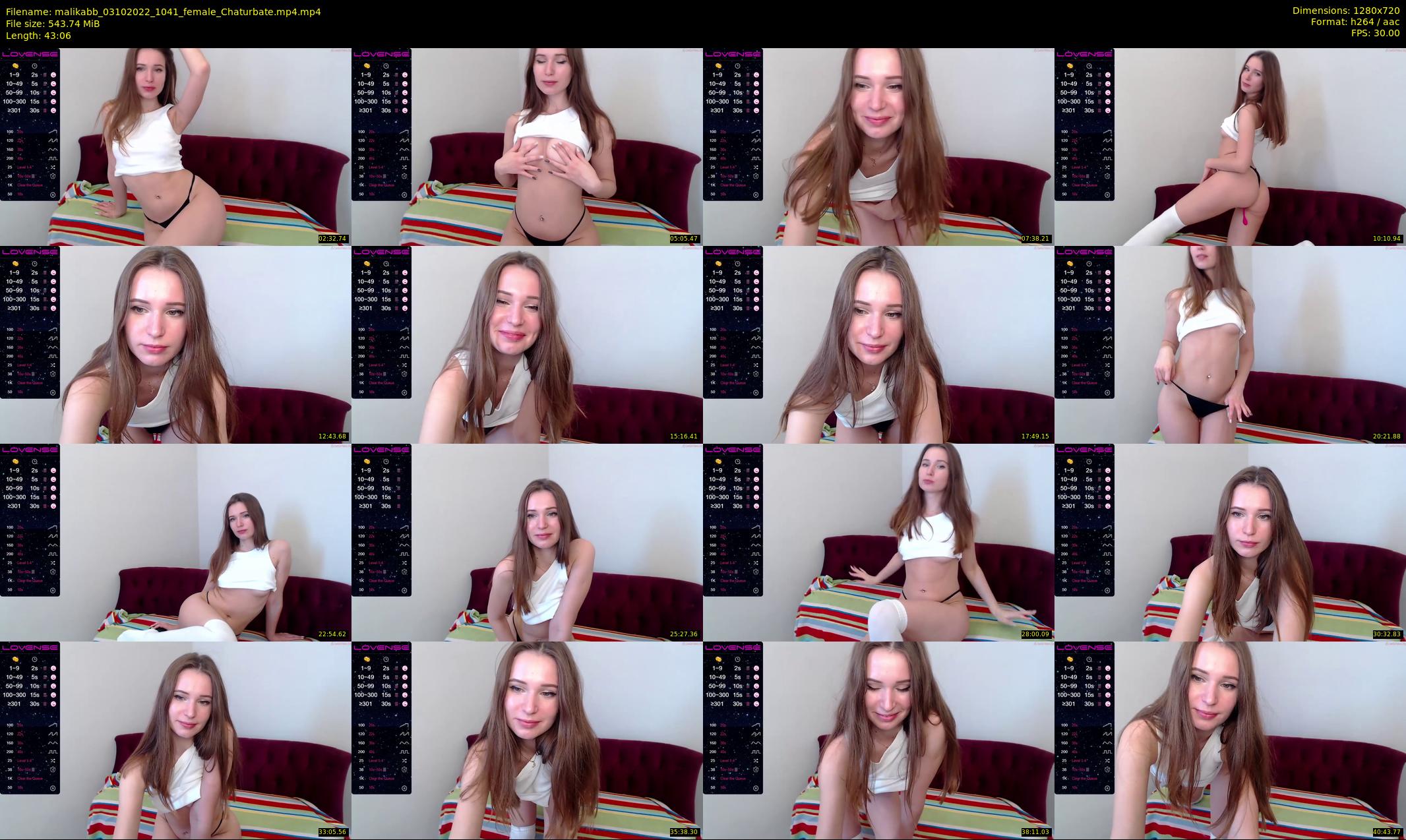 malikabb — 44 minute Chaturbate female cam show recording, 720p, Oct 3, 2022