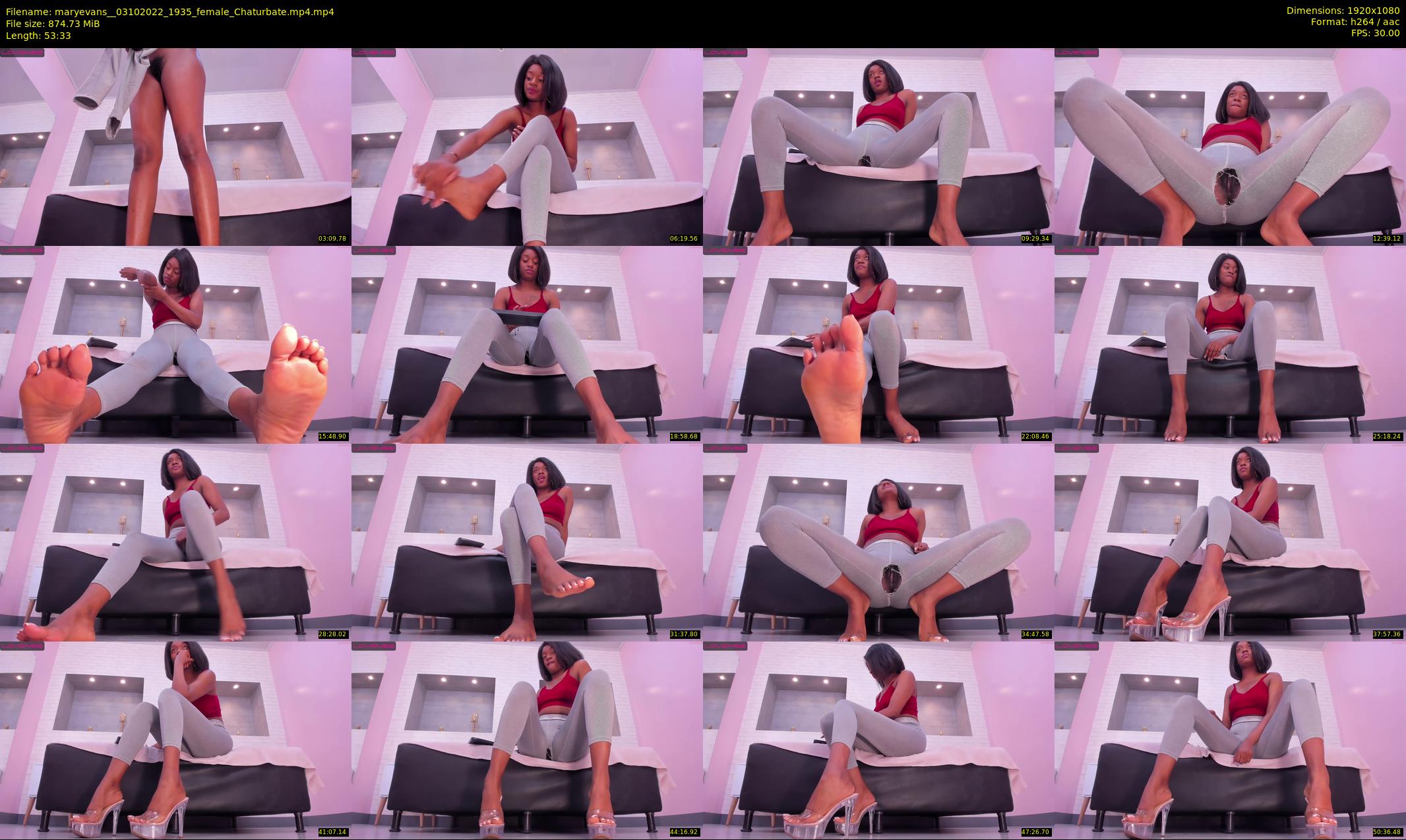maryevans_ — 54 minute Chaturbate female cam show recording, 1080p, Oct 3, 2022