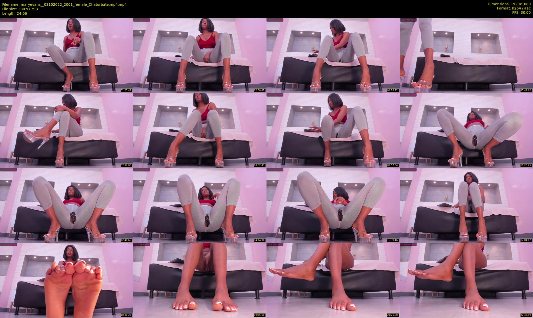 maryevans_ — 25 minute Chaturbate female cam show recording, 1080p, Oct 3, 2022
