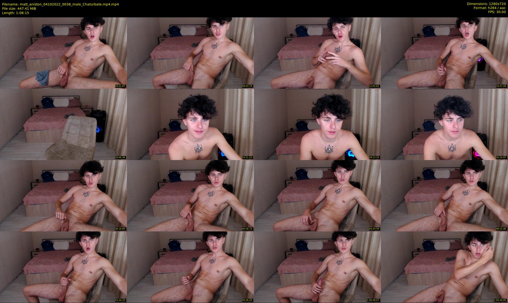 matt_aniston — 69 minute Chaturbate male cam show recording, 720p, Oct 4, 2022