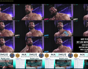 maximus_787 — 8 minute Chaturbate male cam show recording, 1080p, Oct 4, 2022