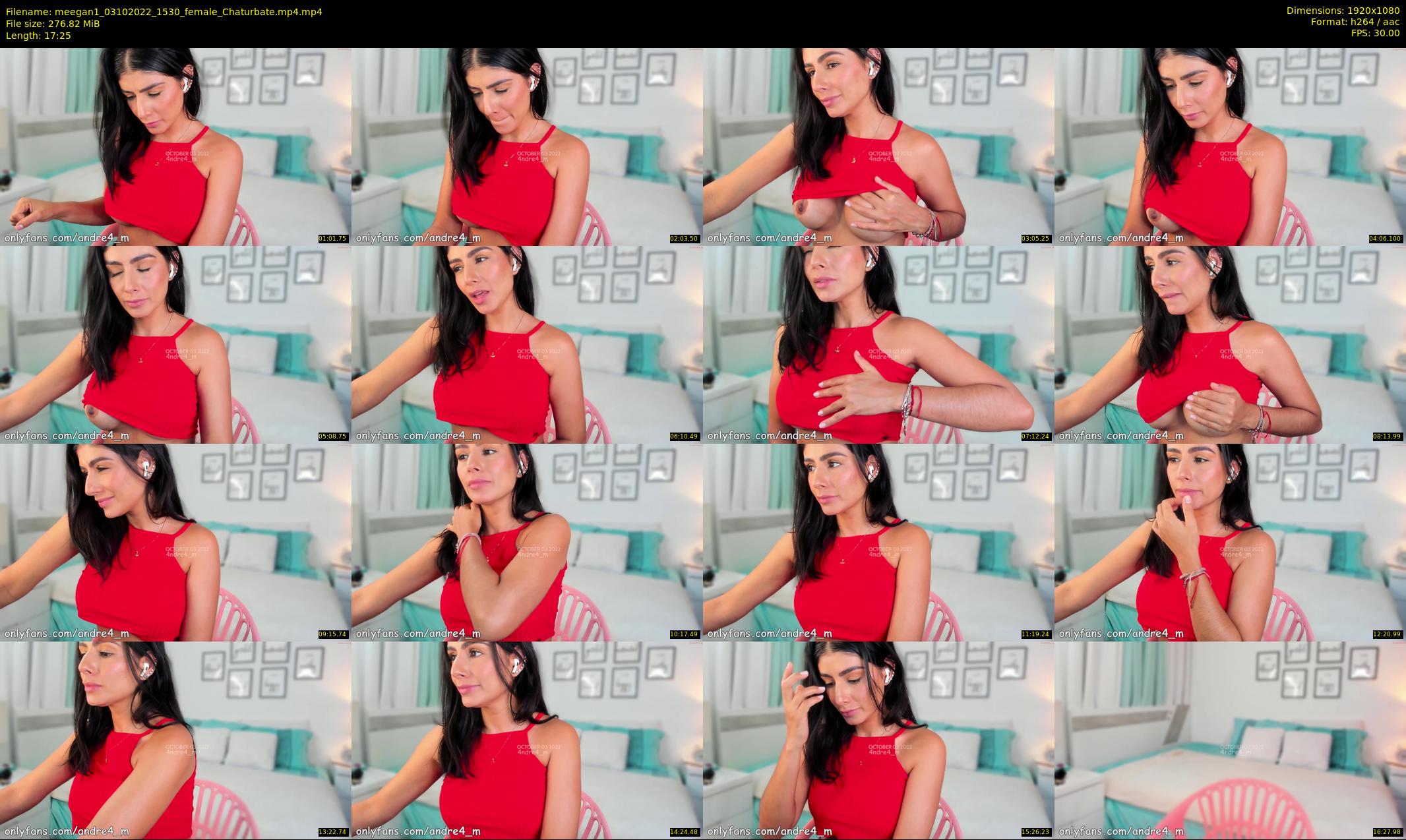meegan1 — 18 minute Chaturbate female cam show recording, 1080p, Oct 3, 2022