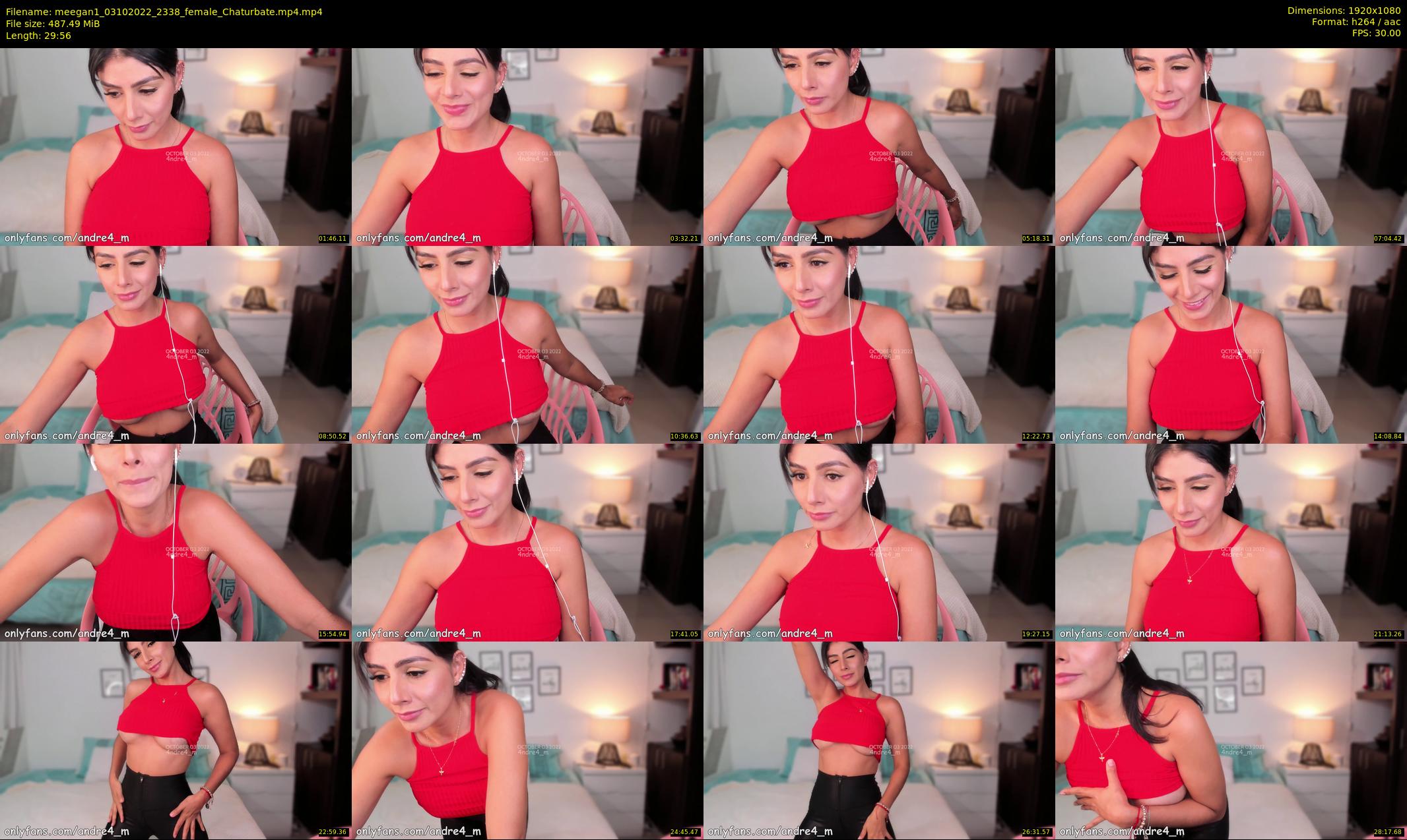 meegan1 — 30 minute Chaturbate female cam show recording, 1080p, Oct 3, 2022