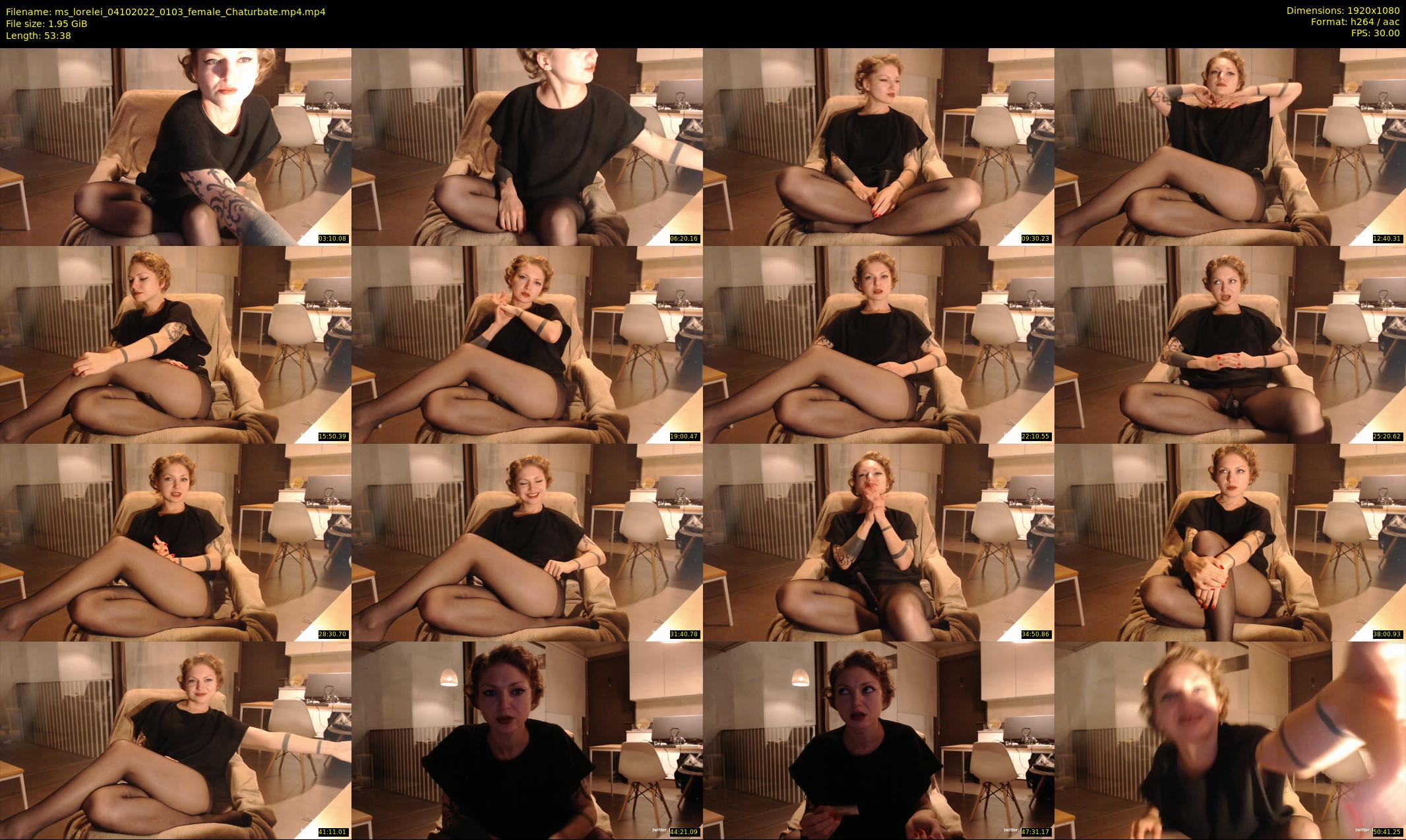 ms_lorelei — 54 minute Chaturbate female cam show recording, 1080p, Oct 4, 2022