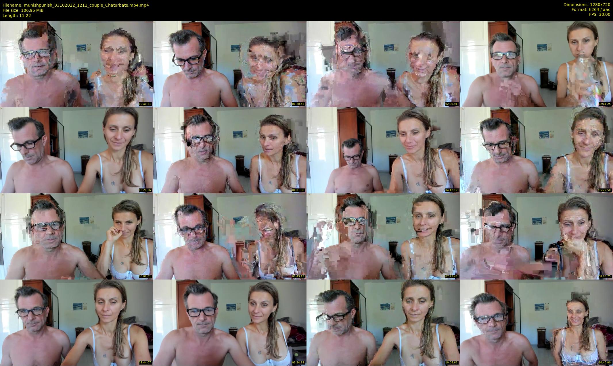 munishpunish — 12 minute Chaturbate couple cam show recording, 720p, Oct 3, 2022