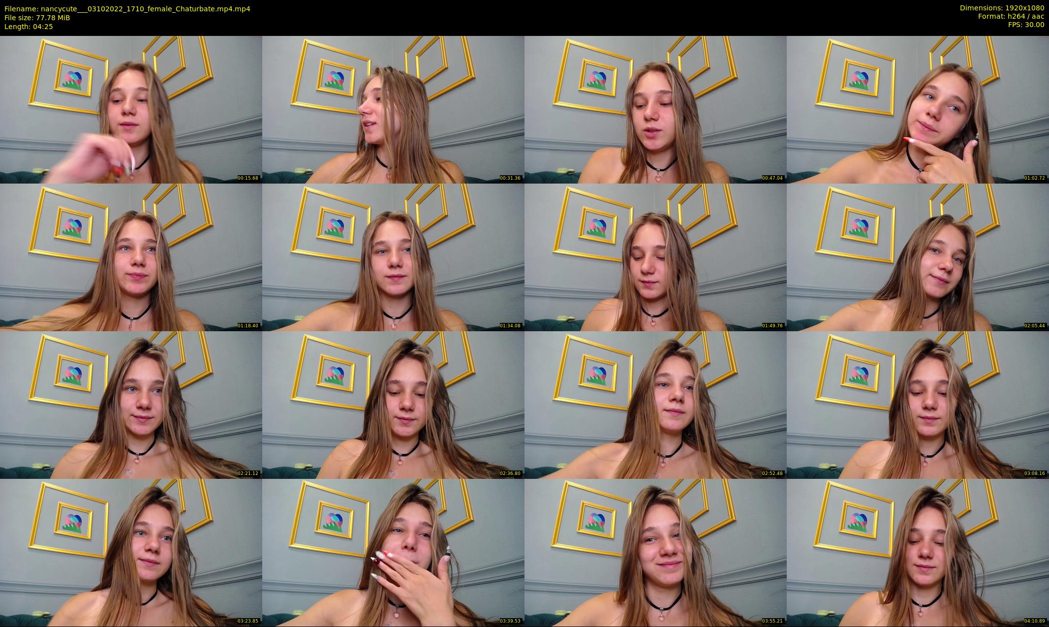 nancycute__ — 5 minute Chaturbate female cam show recording, 1080p, Oct 3, 2022