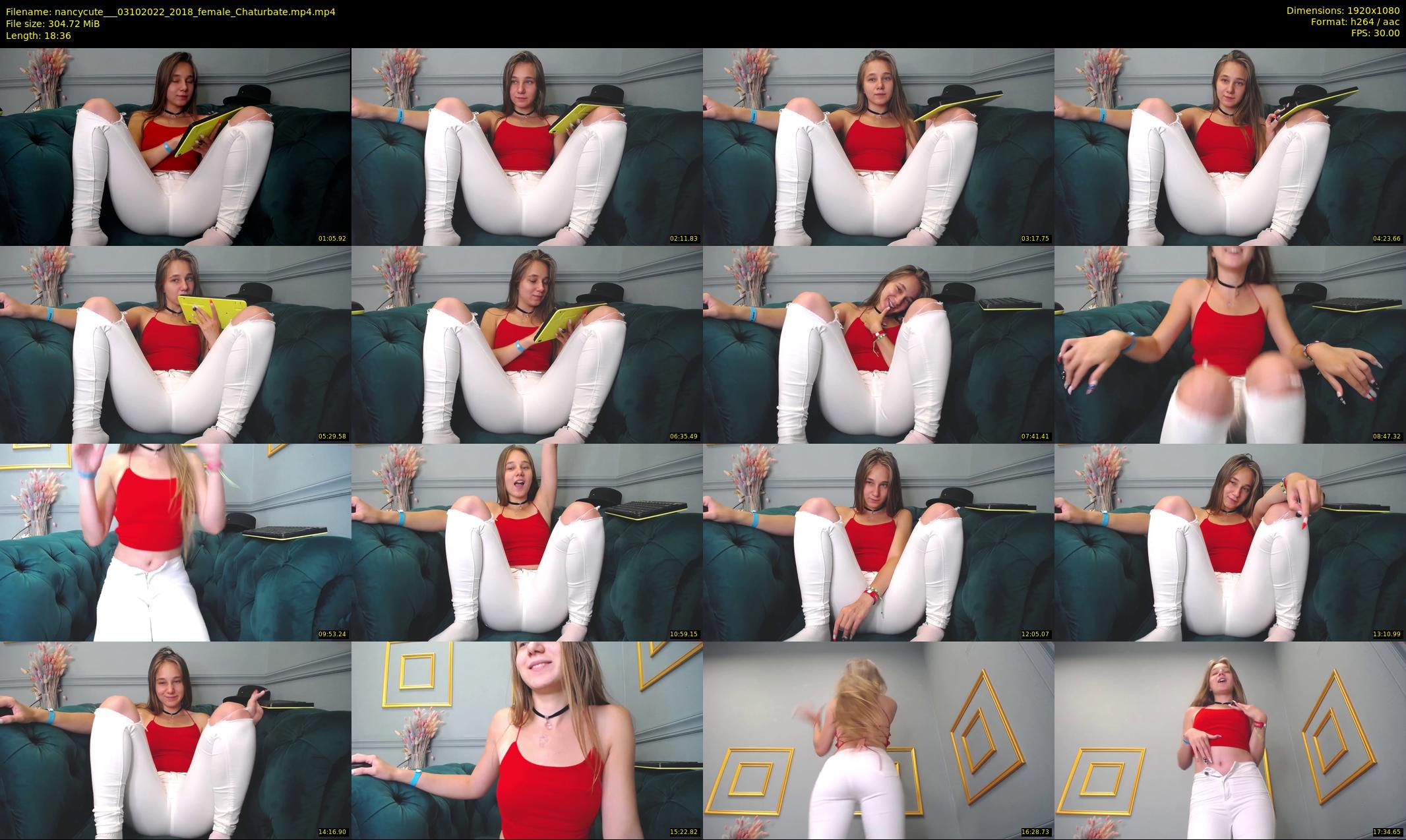 nancycute__ — 19 minute Chaturbate female cam show recording, 1080p, Oct 3, 2022