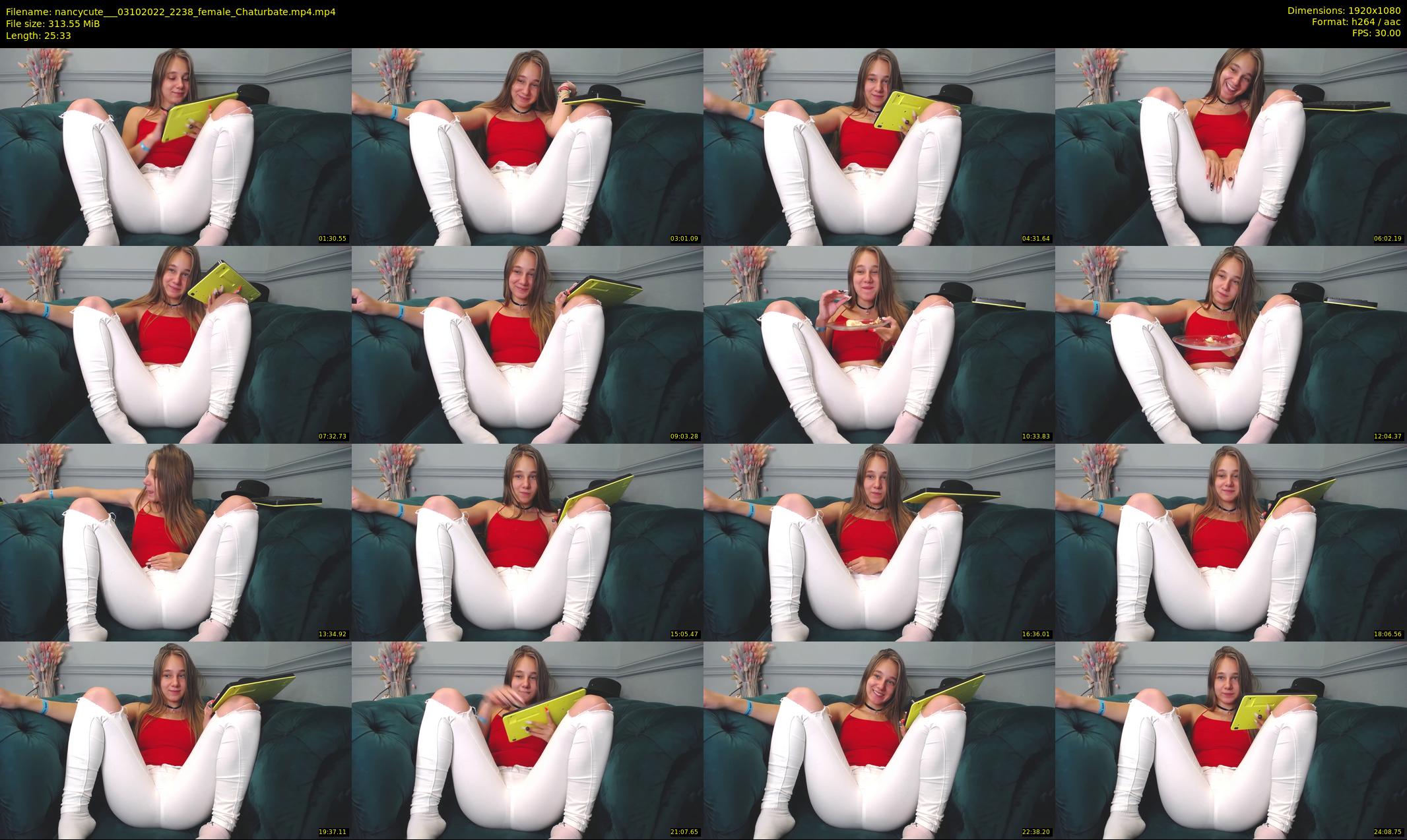 nancycute__ — 26 minute Chaturbate female cam show recording, 1080p, Oct 3, 2022