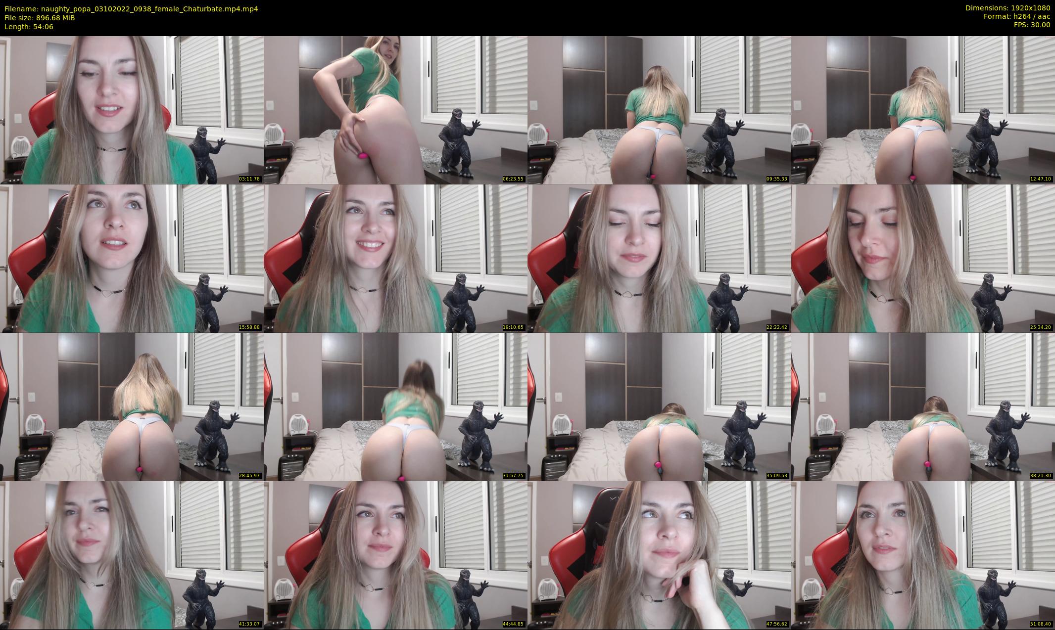 naughty_popa — 55 minute Chaturbate female cam show recording, 1080p, Oct 3, 2022