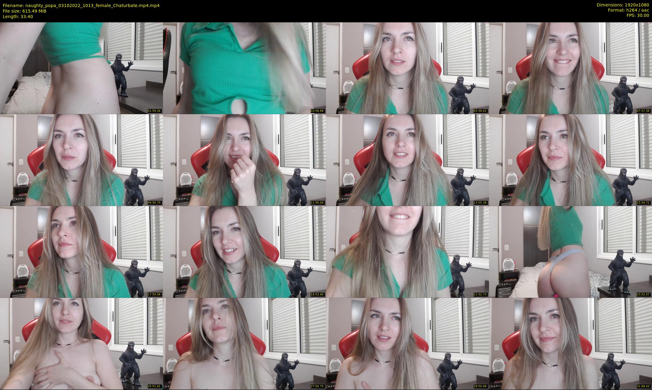 naughty_popa — 34 minute Chaturbate female cam show recording, 1080p, Oct 3, 2022