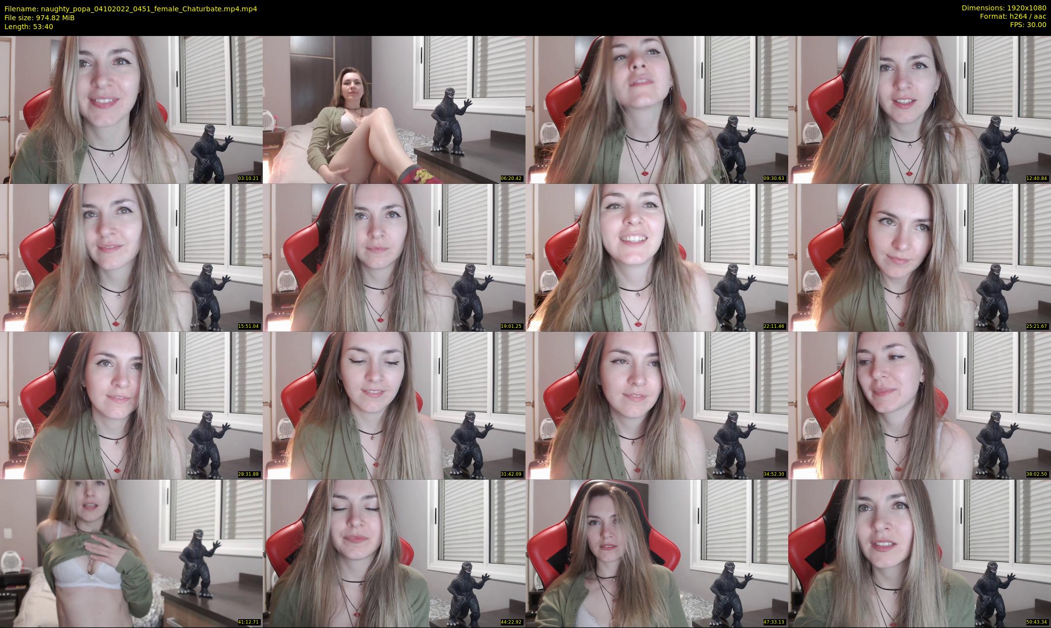 naughty_popa — 54 minute Chaturbate female cam show recording, 1080p, Oct 4, 2022