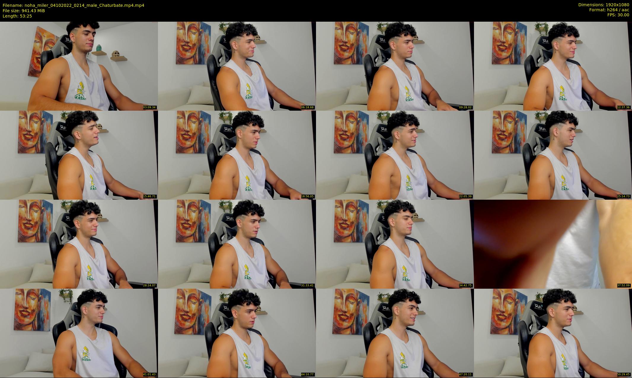 noha_miler — 54 minute Chaturbate male cam show recording, 1080p, Oct 4, 2022