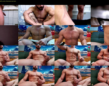 pizza_biceps — 57 minute Chaturbate male cam show recording, 1080p, Oct 3, 2022