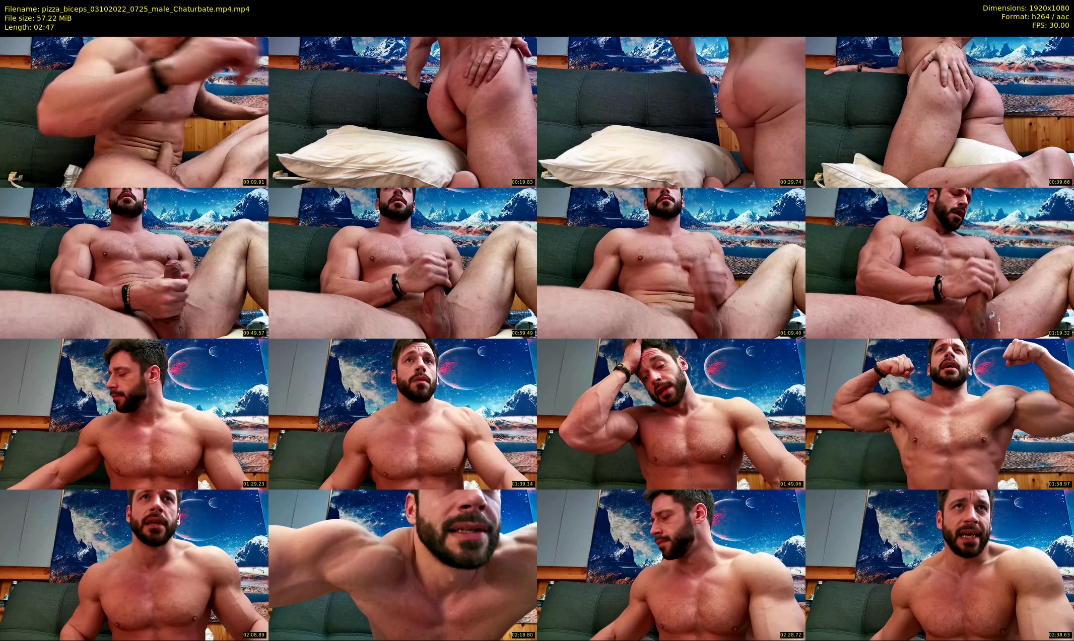 pizza_biceps — 3 minute Chaturbate male cam show recording, 1080p, Oct 3, 2022