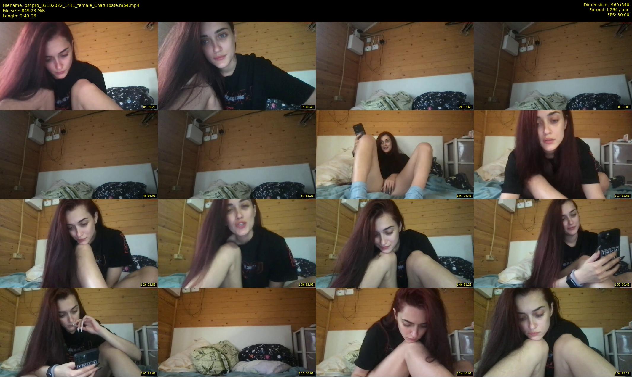 ps4pro — 164 minute Chaturbate female cam show recording, 480p, Oct 3, 2022