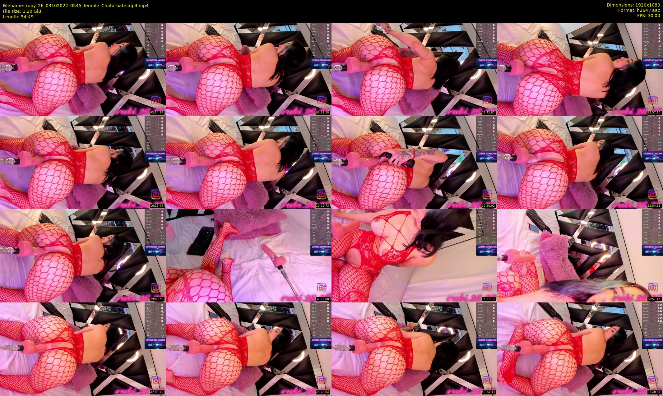 ruby_26 — 55 minute Chaturbate female cam show recording, 1080p, Oct 3, 2022
