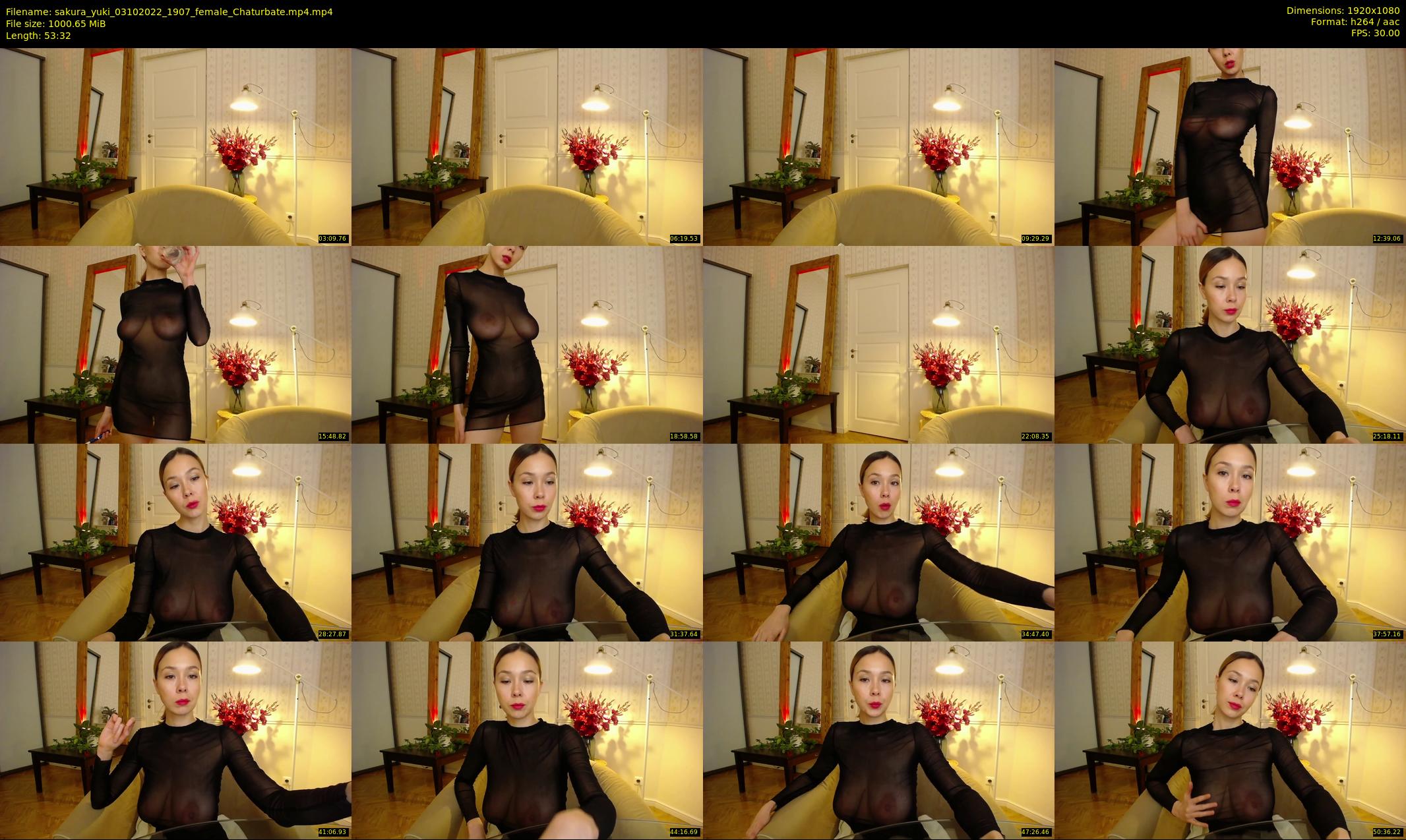 sakura_yuki — 54 minute Chaturbate female cam show recording, 1080p, Oct 3, 2022