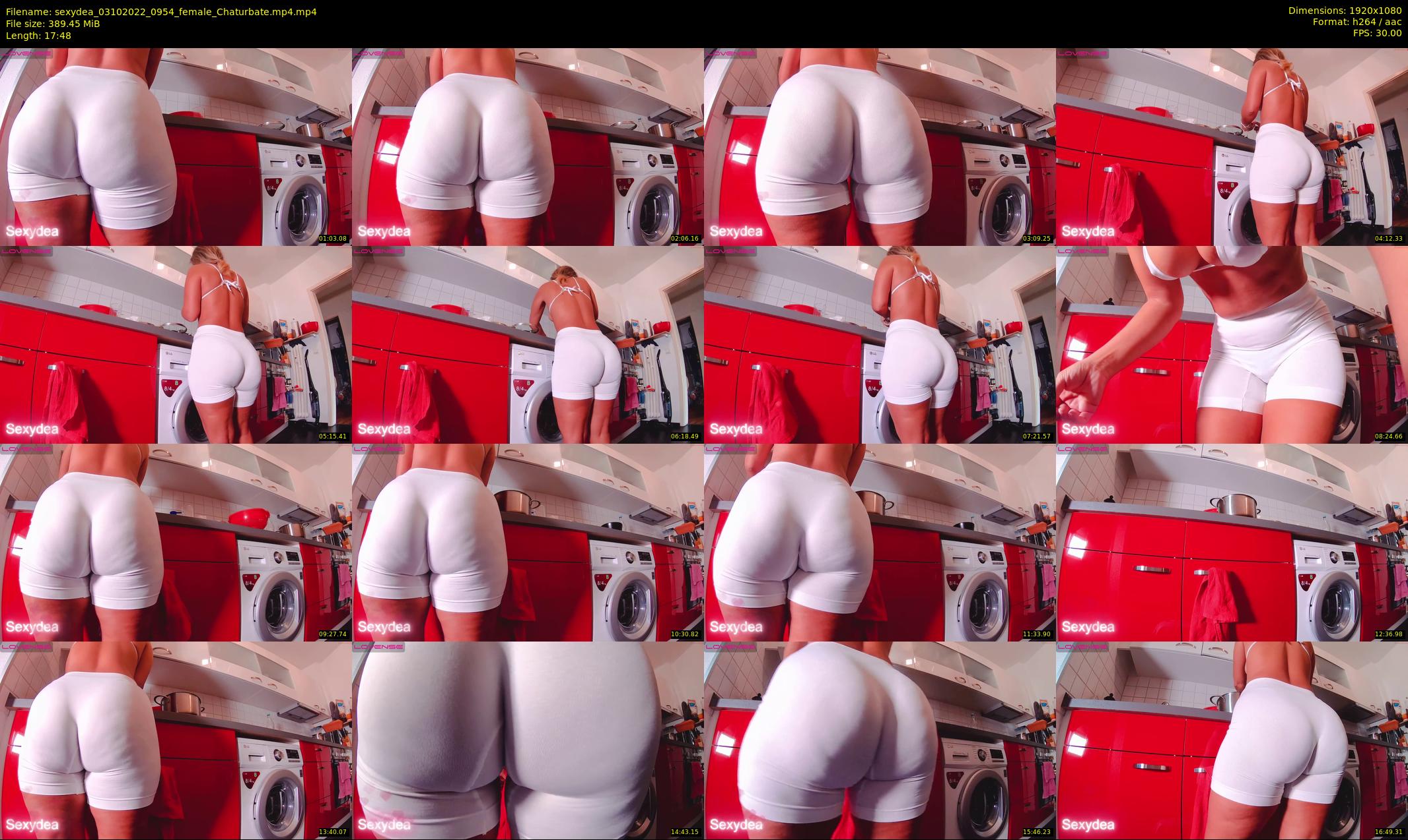 sexydea — 18 minute Chaturbate female cam show recording, 1080p, Oct 3, 2022