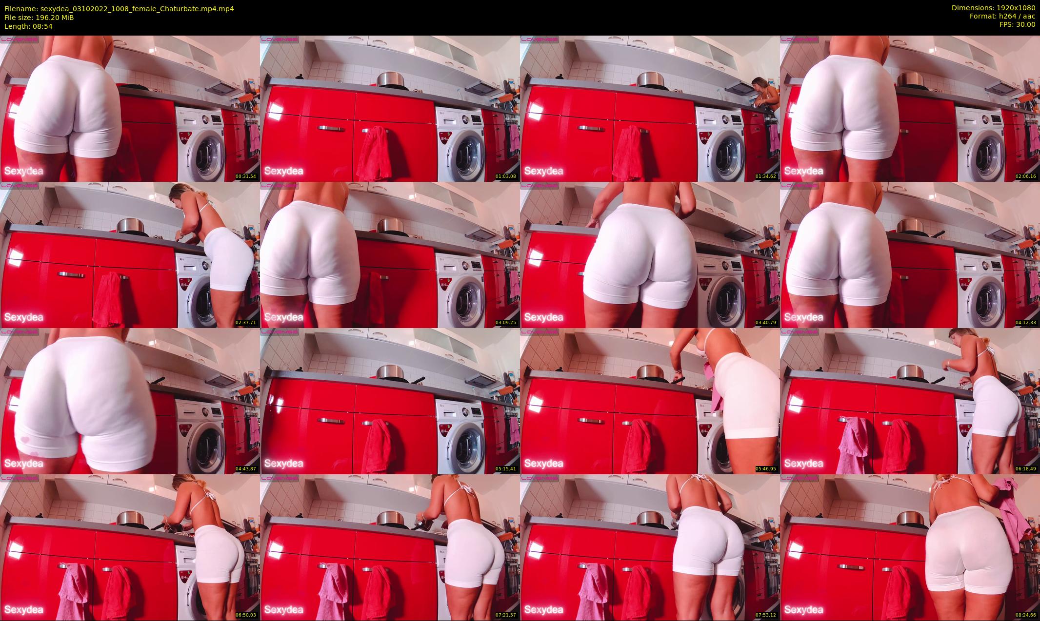 sexydea — 9 minute Chaturbate female cam show recording, 1080p, Oct 3, 2022