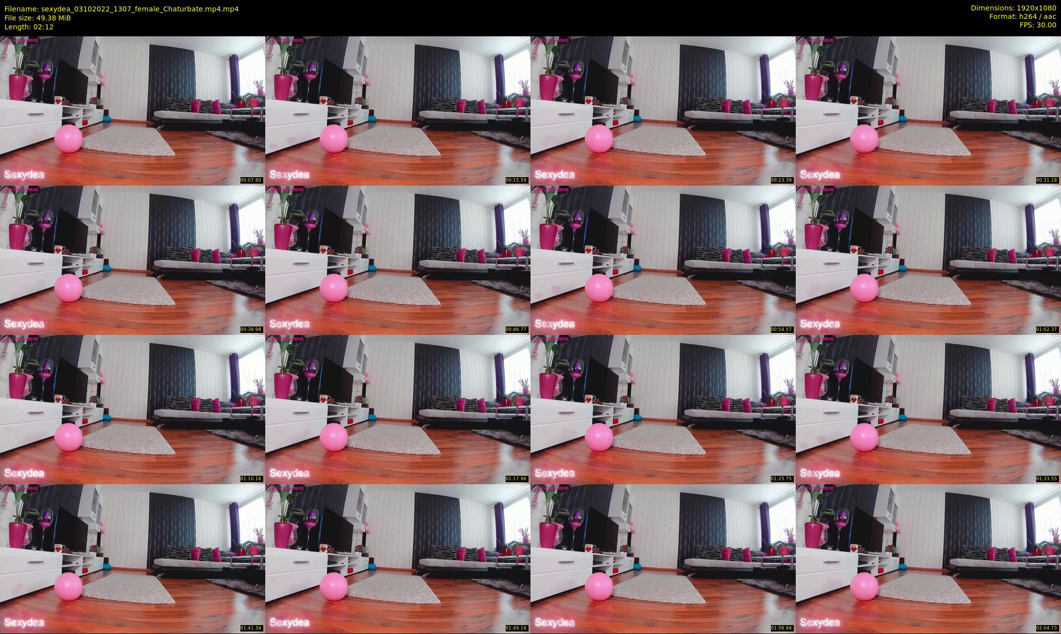 sexydea — 3 minute Chaturbate female cam show recording, 1080p, Oct 3, 2022