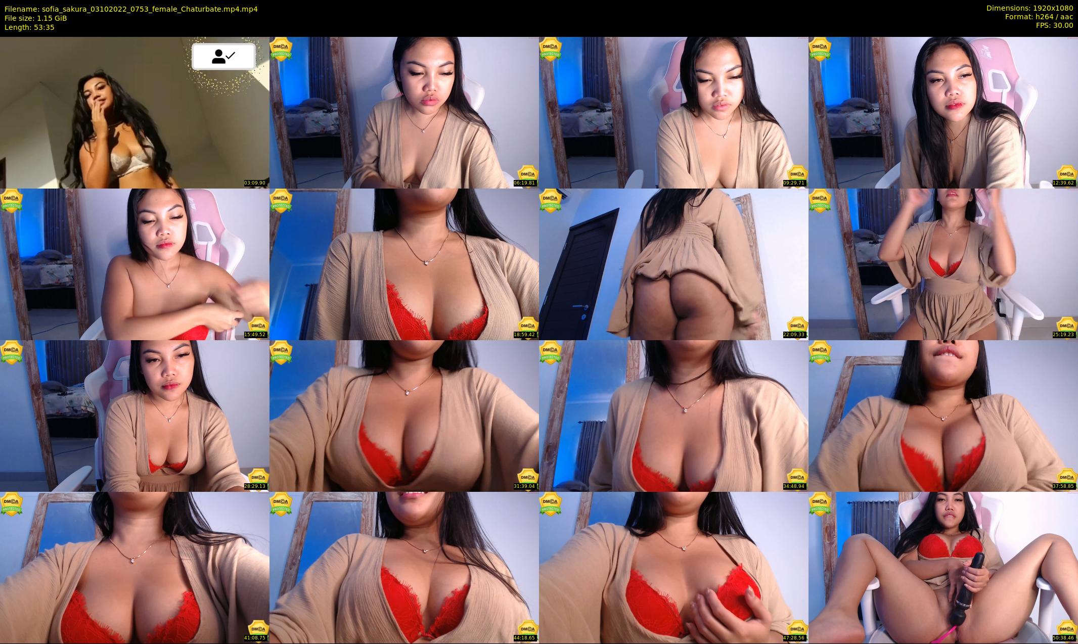 sofia_sakura — 54 minute Chaturbate female cam show recording, 1080p, Oct 3, 2022