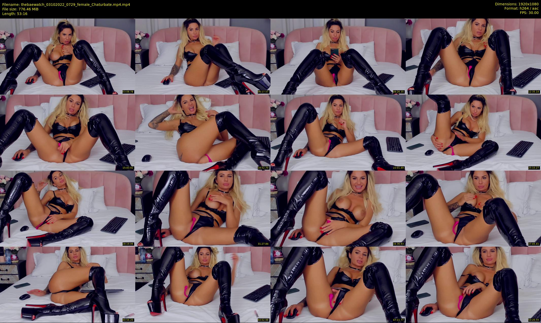 thebaewatch — 54 minute Chaturbate female cam show recording, 1080p, Oct 3, 2022