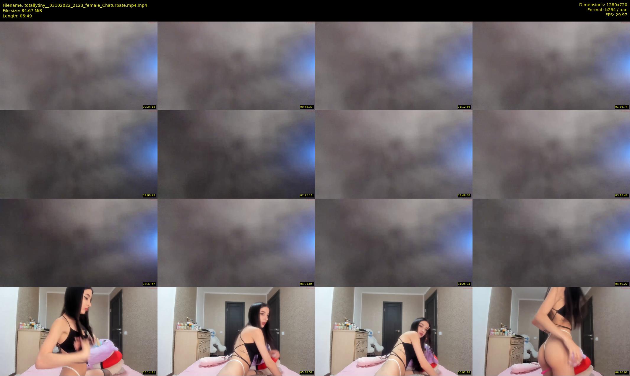 totallytiny_ — 7 minute Chaturbate female cam show recording, 720p, Oct 3, 2022