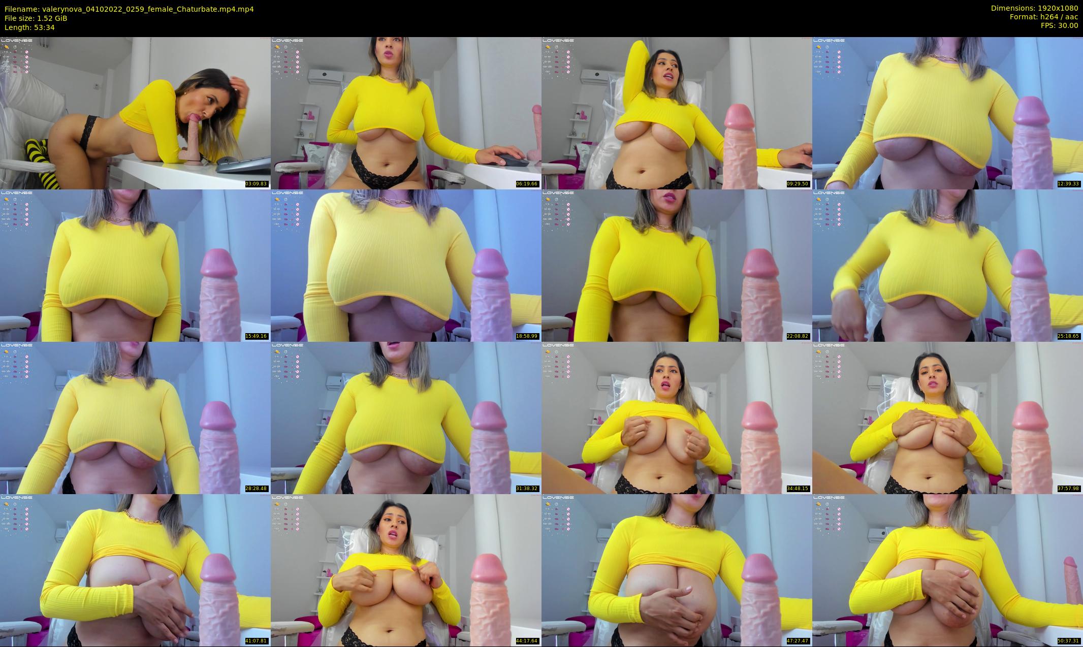 valerynova — 54 minute Chaturbate female cam show recording, 1080p, Oct 4, 2022