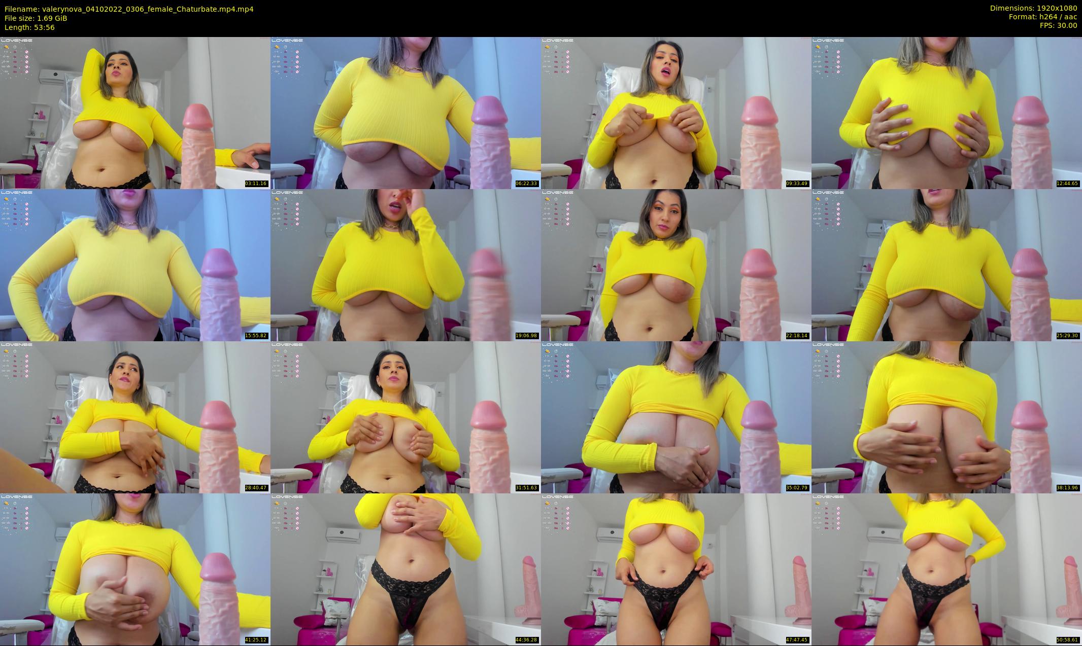 valerynova — 54 minute Chaturbate female cam show recording, 1080p, Oct 4, 2022