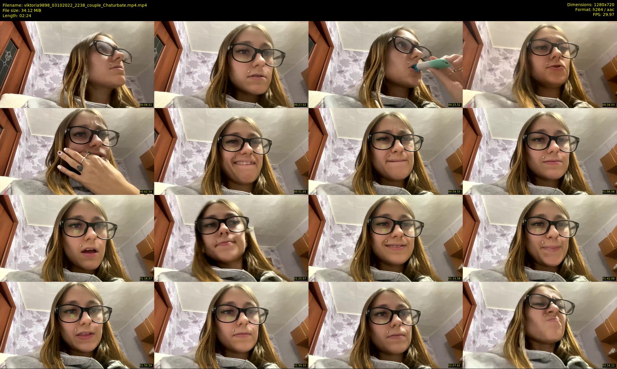 viktoria9898 — 3 minute Chaturbate couple cam show recording, 720p, Oct 3, 2022