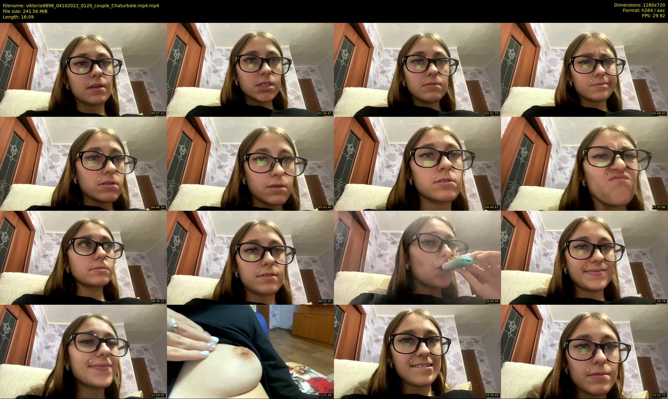 viktoria9898 — 17 minute Chaturbate couple cam show recording, 720p, Oct 4, 2022