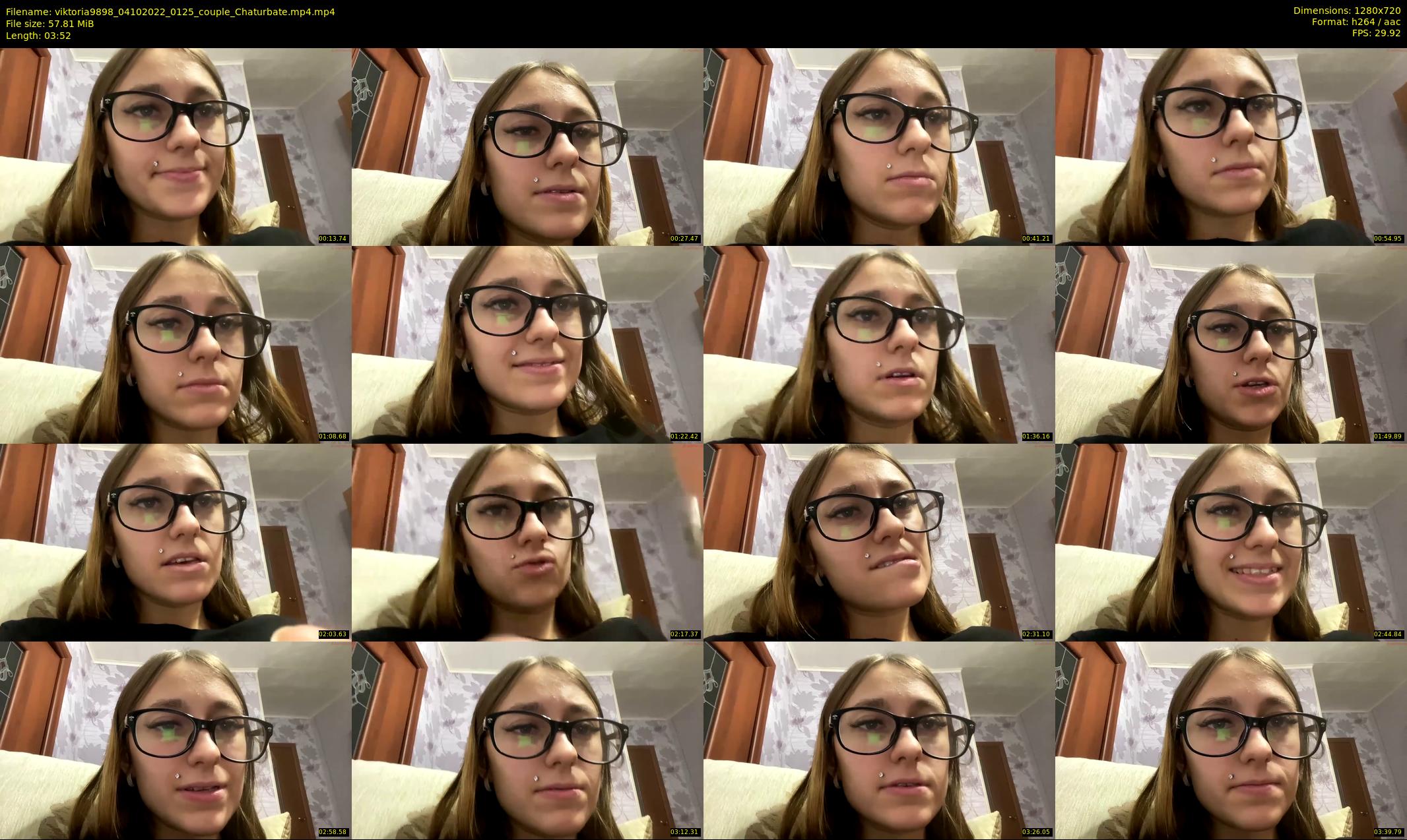 viktoria9898 — 4 minute Chaturbate couple cam show recording, 720p, Oct 4, 2022