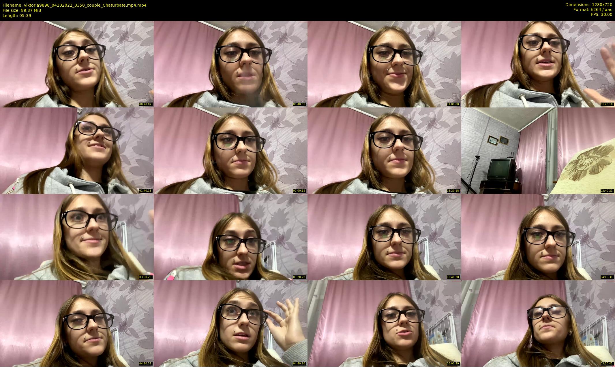 viktoria9898 — 6 minute Chaturbate couple cam show recording, 720p, Oct 4, 2022