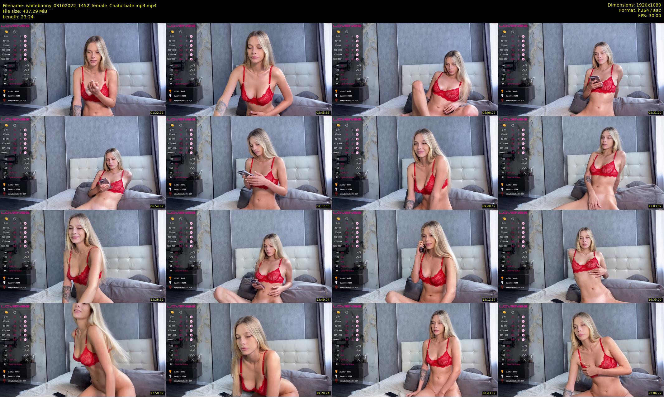 whitebanny — 24 minute Chaturbate couple cam show recording, 1080p, Oct 3, 2022