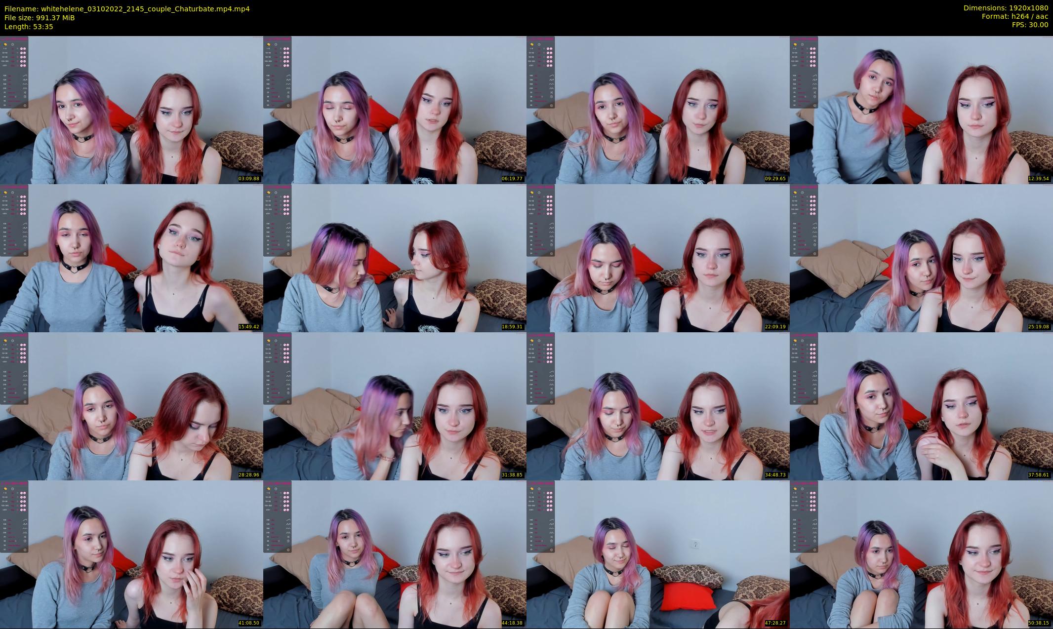 whitehelene — 54 minute Chaturbate female cam show recording, 1080p, Oct 3, 2022